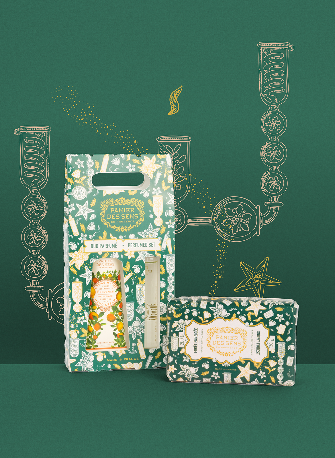 CHRISTMAS 25 Duo Gift Set - Provence PANIER DES SENS No color