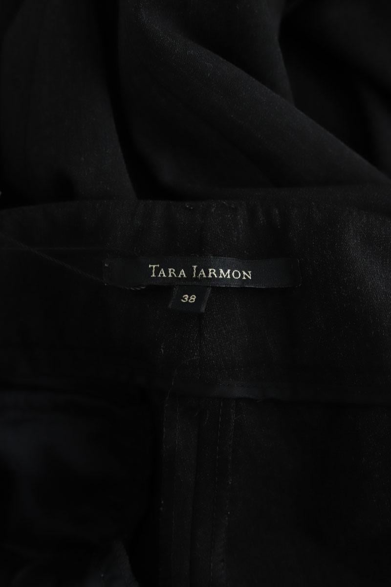 Wide trousers TARA JARMON - Seconde Main Black