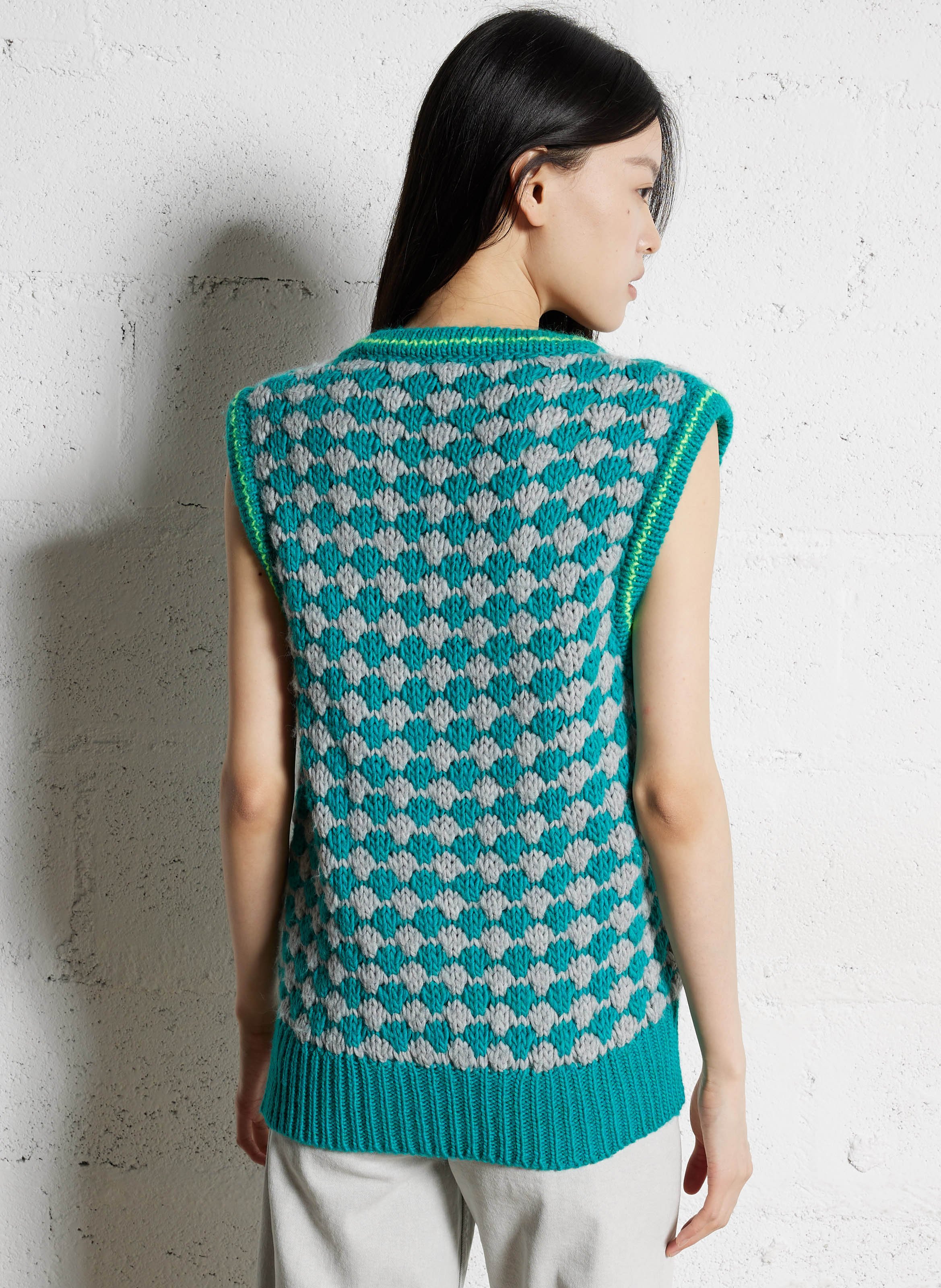 Pull oversize col V  Vert