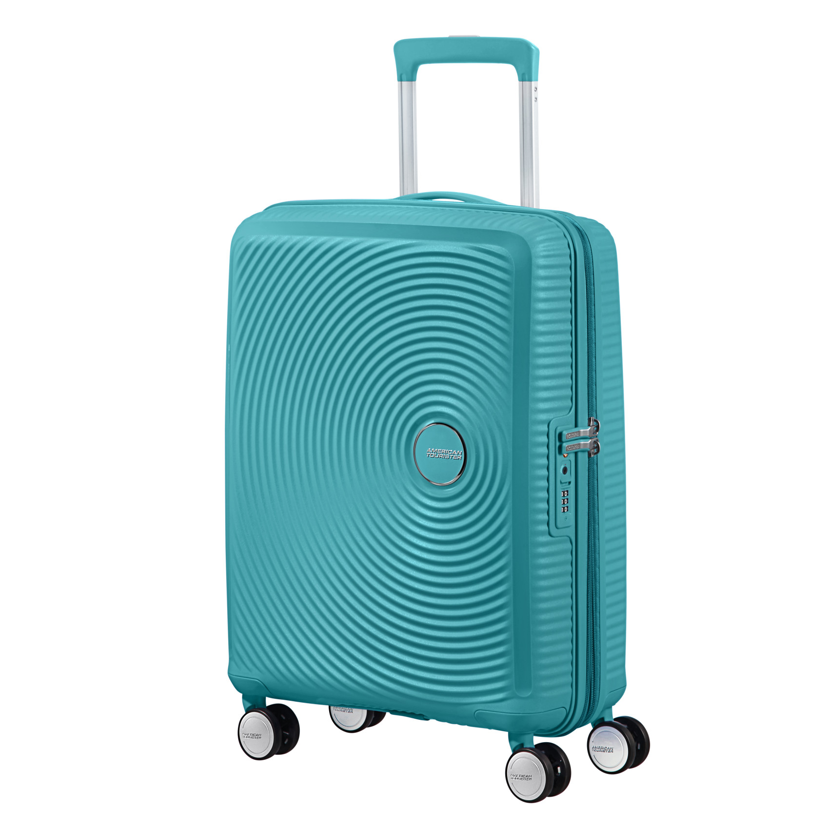 Soundbox suitcase 4 wheels size s AMERICAN TOURISTER Blue