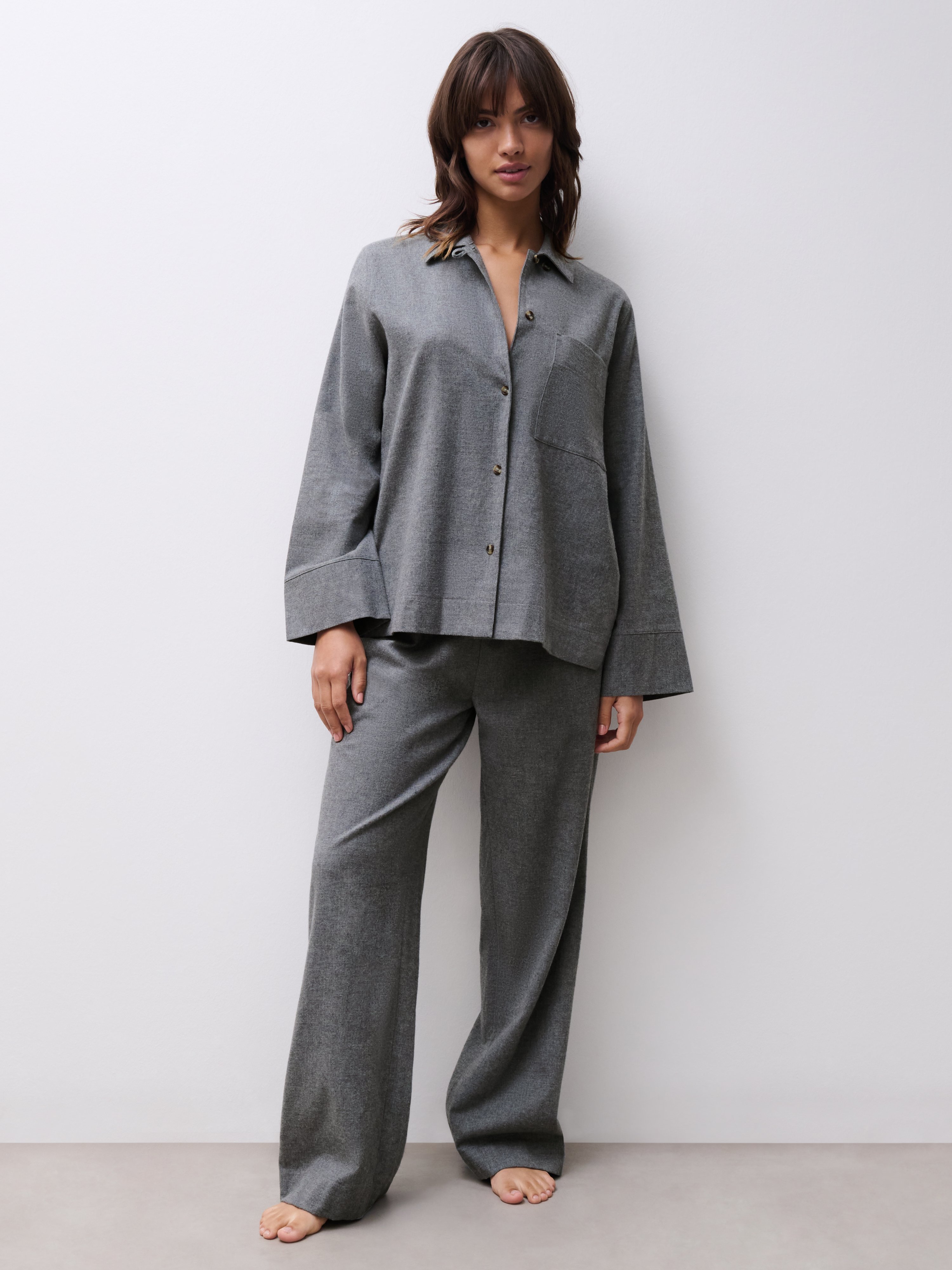 Long-sleeve shirt CHANTELLE Grey