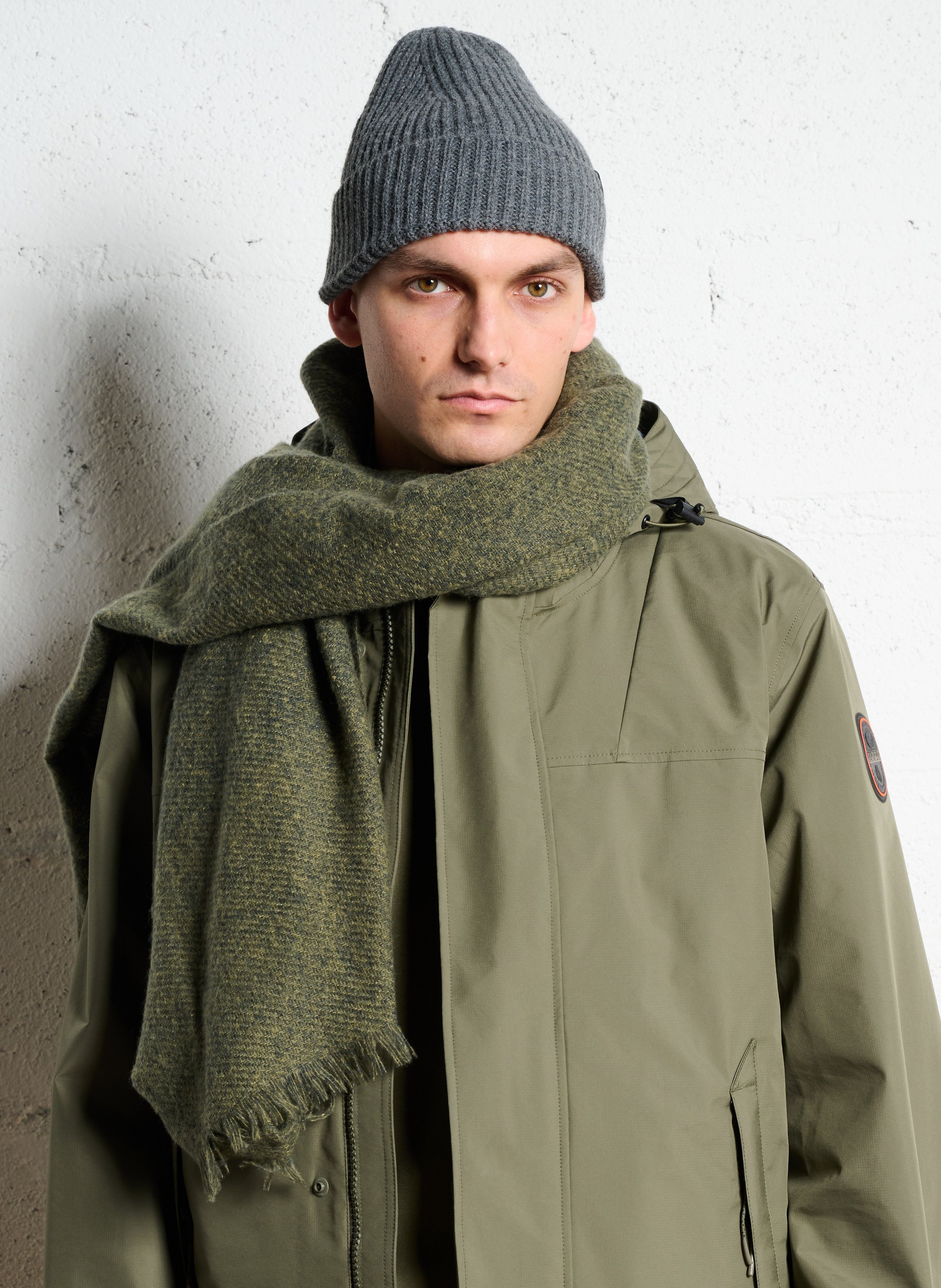 Bufanda de punto LE TEMPS DES CERISES Verde