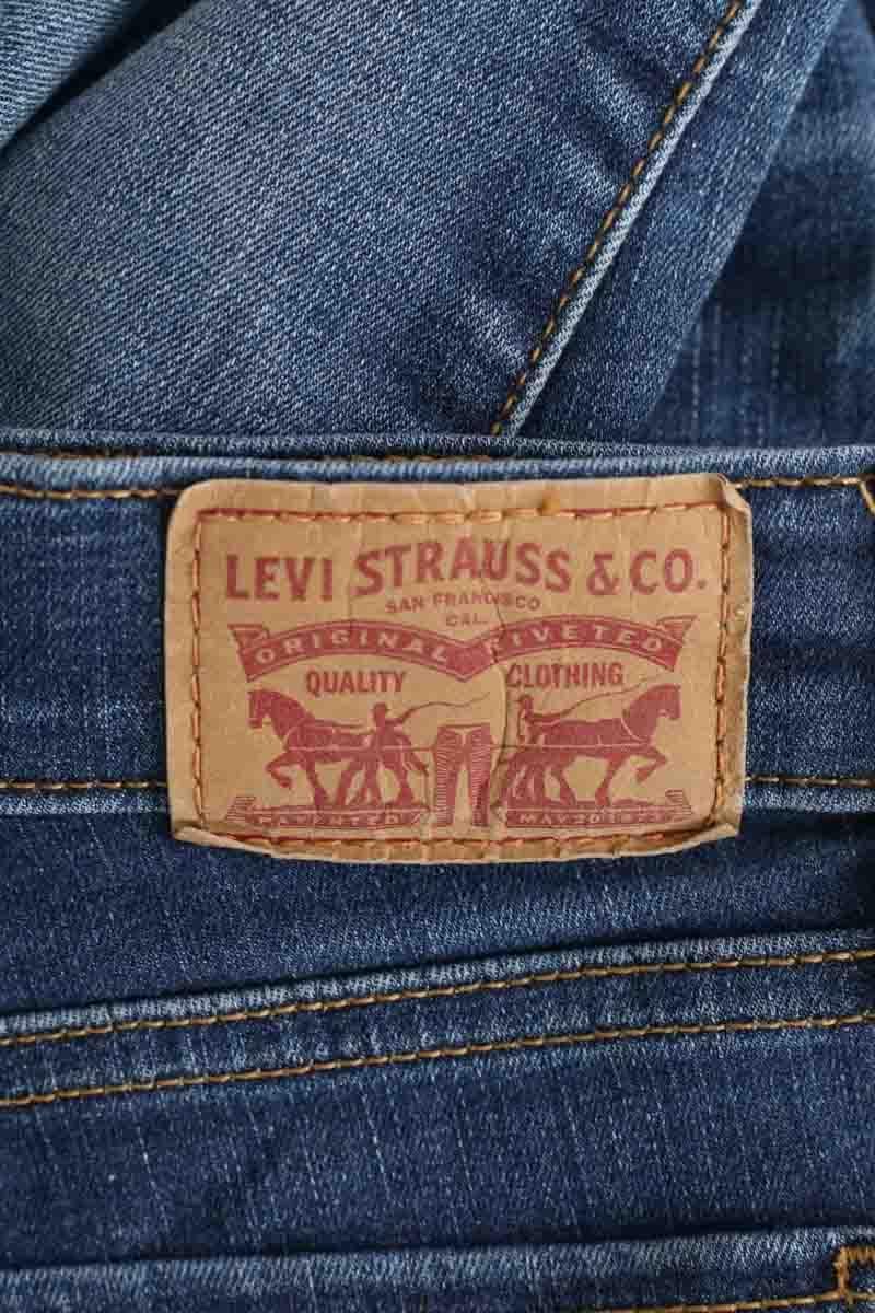 Slim fit jeans 710 LEVI'S - Seconde main Blue