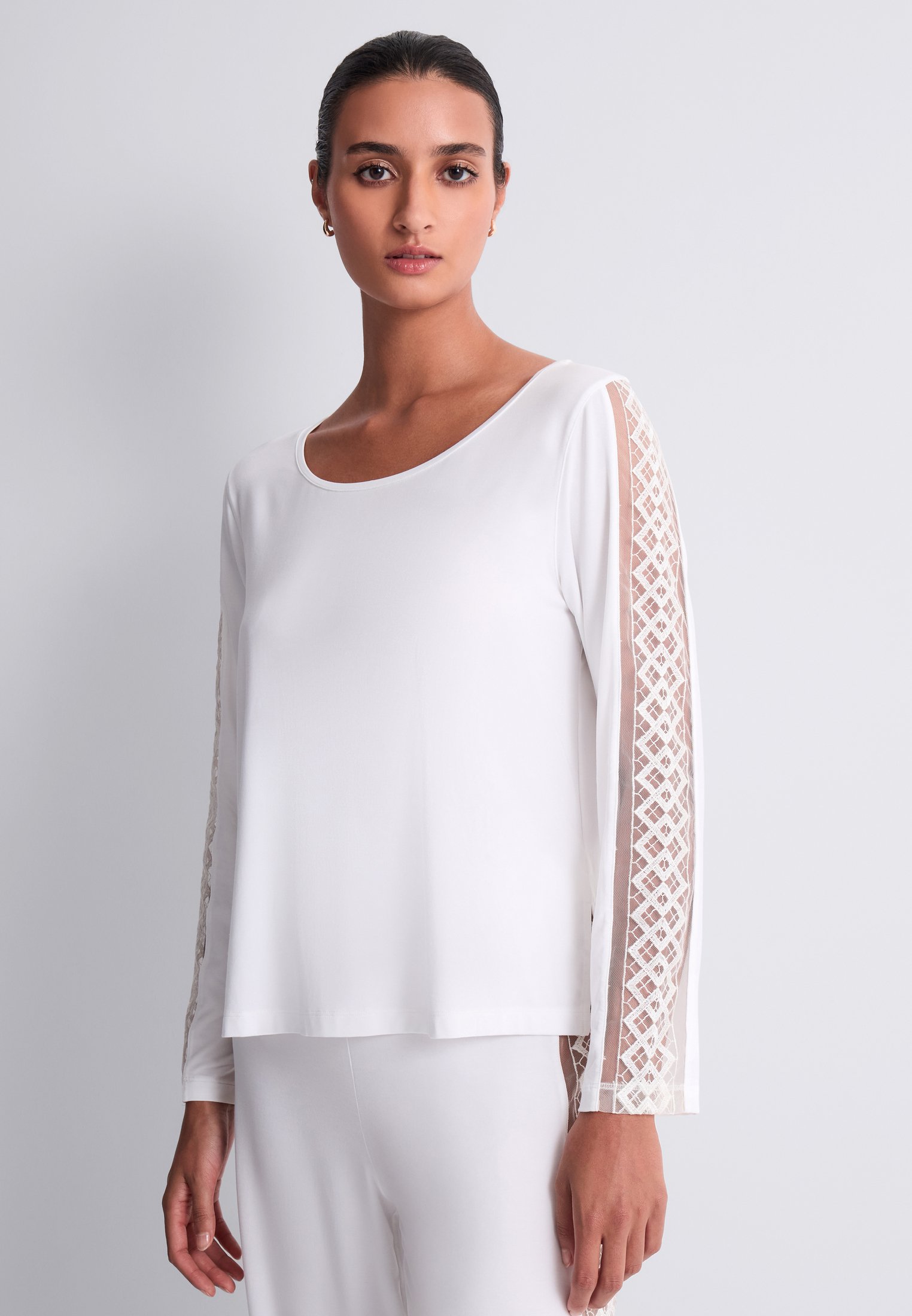 Long-sleeved top AUBADE White