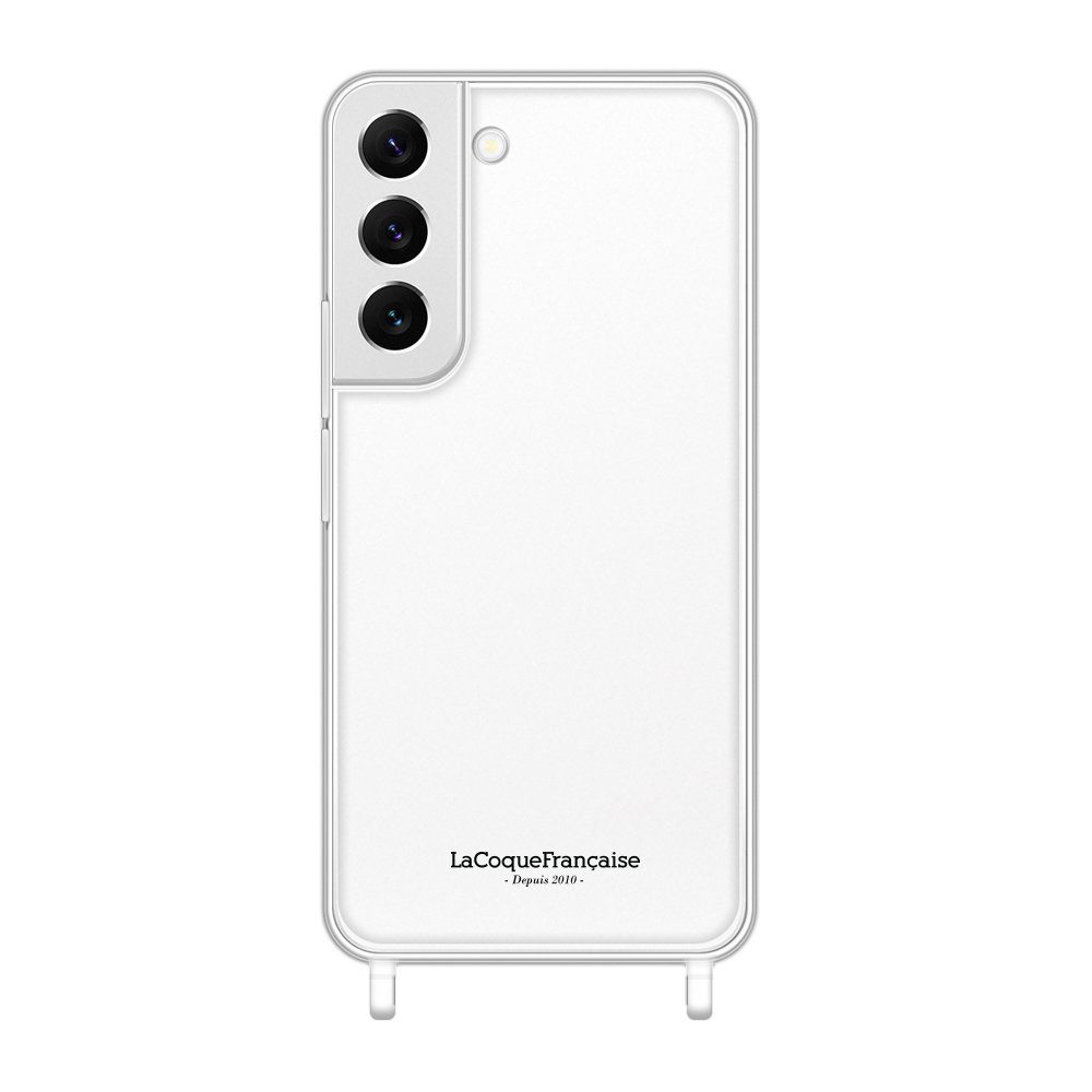 Coque de téléphone avec anneaux pour galaxy s22 5g LA COQUE FRANCAISE Argent