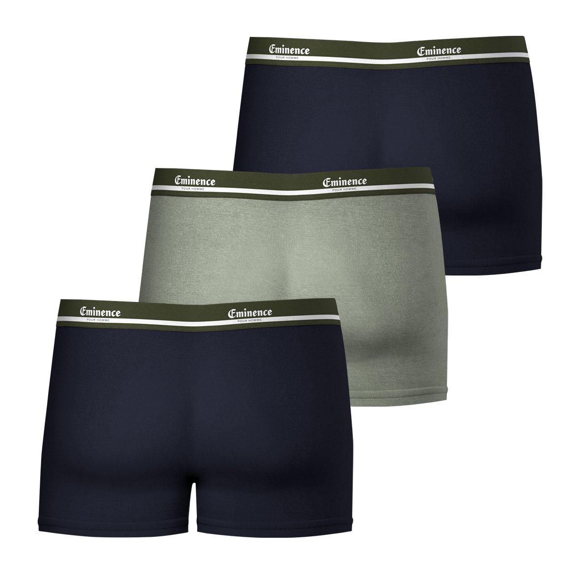 Lot de 3 boxers exclusivité web EMINENCE Bleu