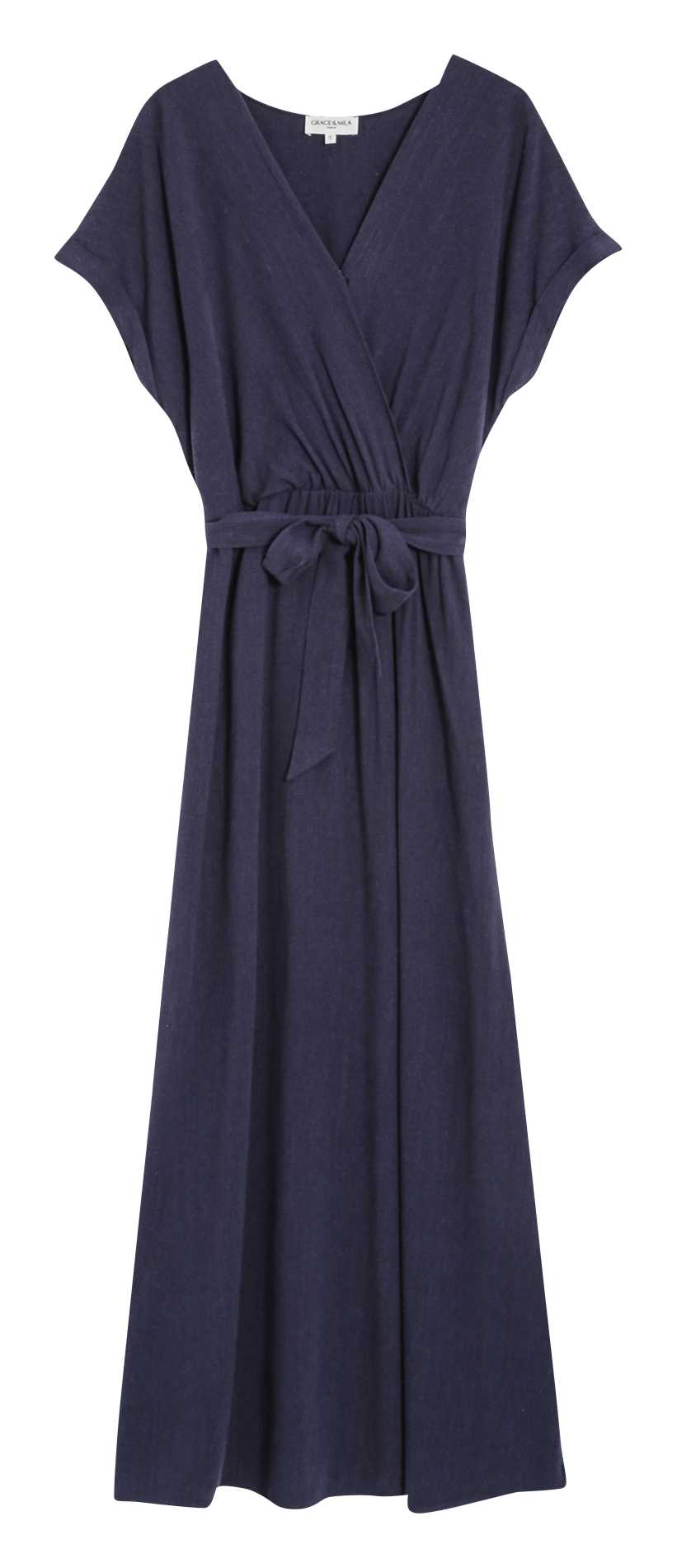 Long V-neck dress GRACE ET MILA