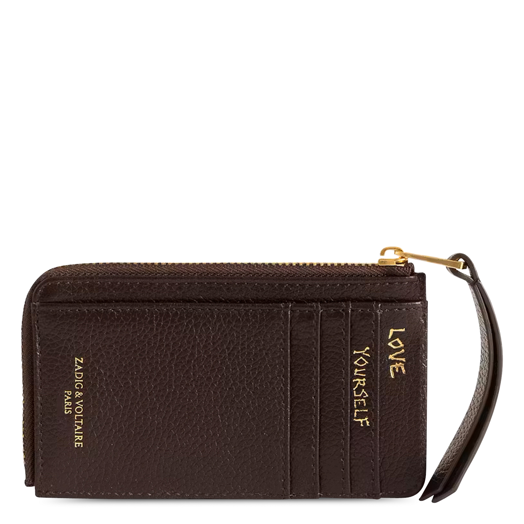 Porte-cartes en cuir | Marron ZADIG&VOLTAIRE Femme