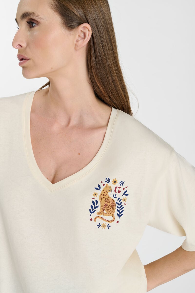 T-shirt LE TEMPS DES CERISES White