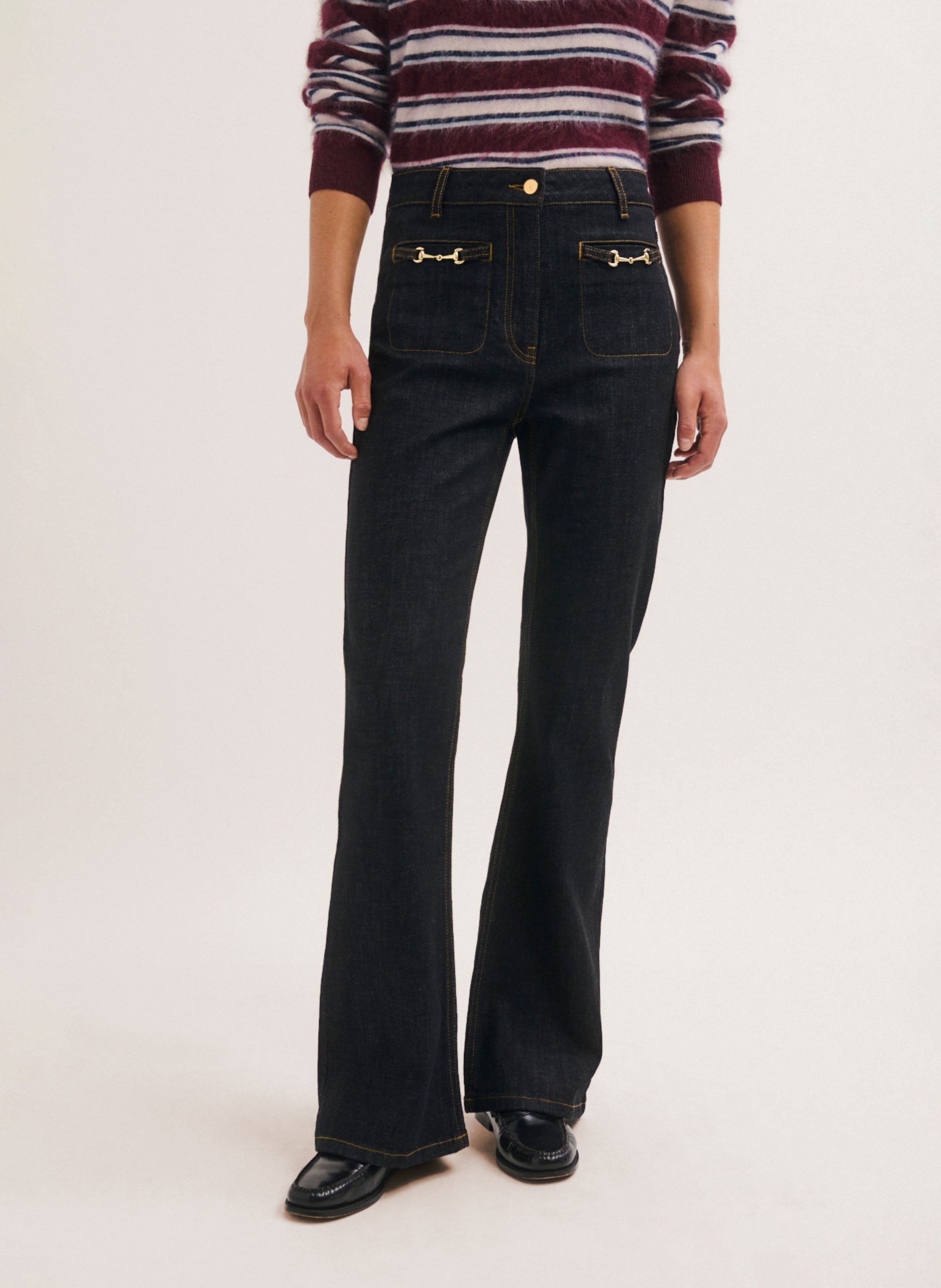 Bootcut jeans PABLO Zwart