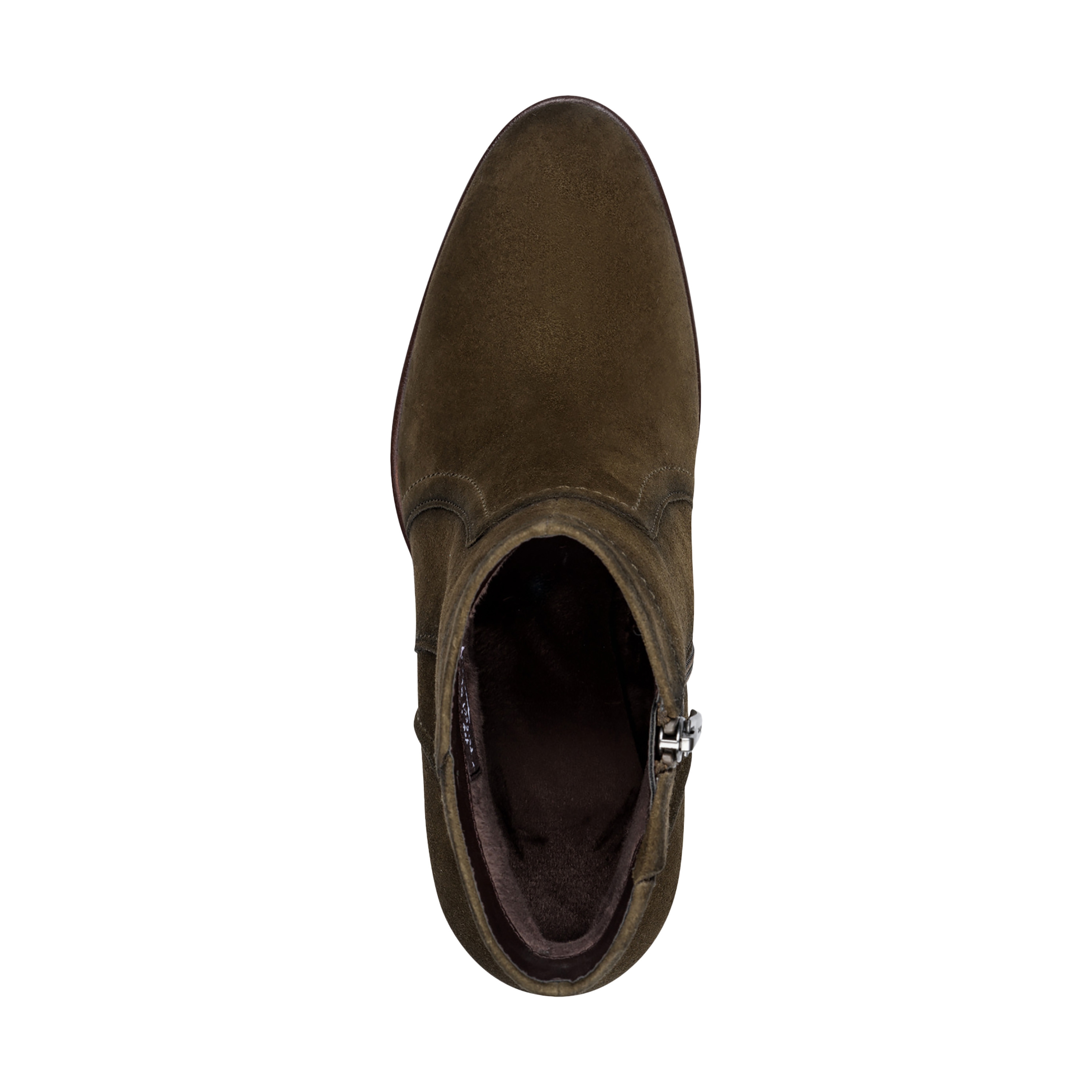 Bottine cuir TAMARIS Vert