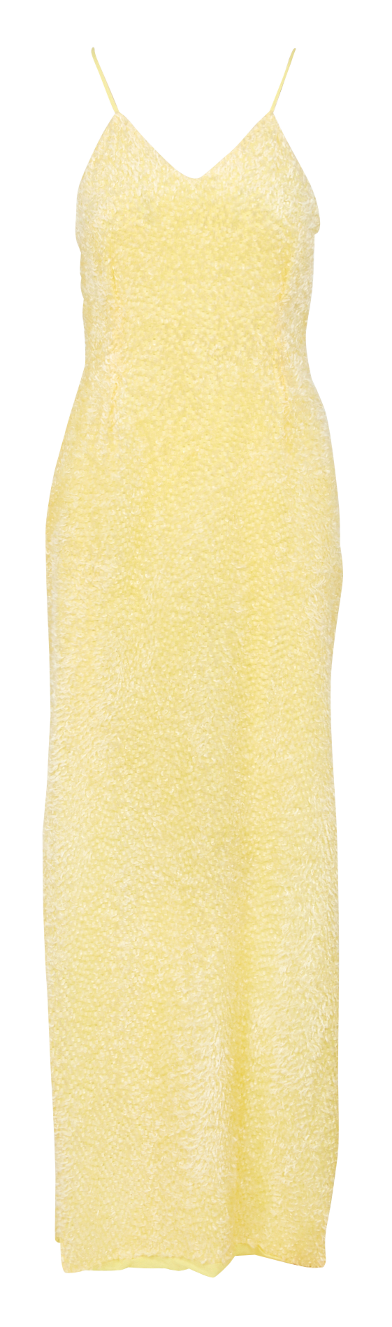 Robe longue col V MARGAUX LONNBERG Jaune