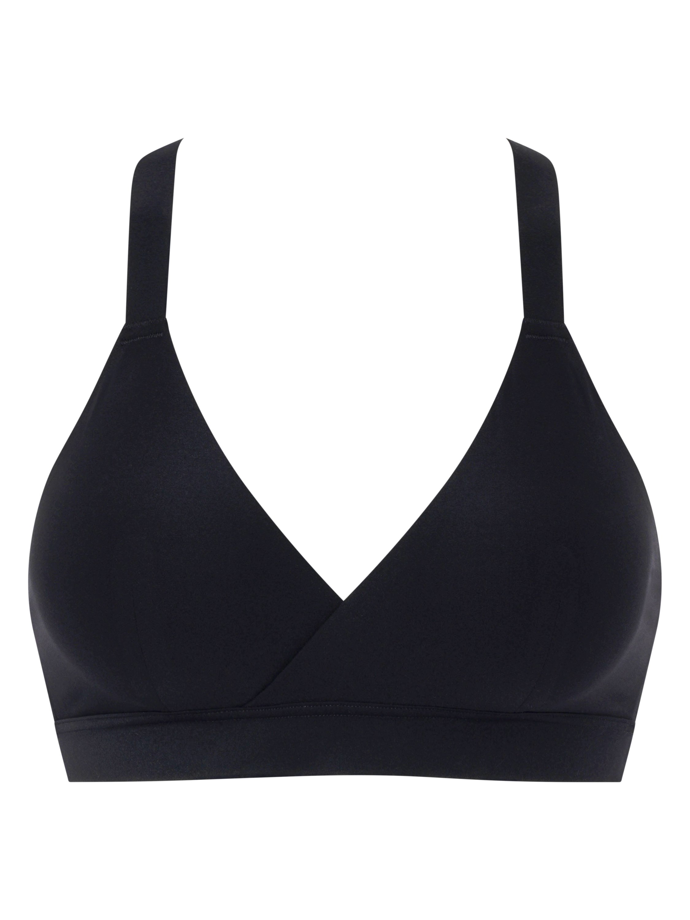 Non-wired maternity and nursing bra CHANTELLE Black