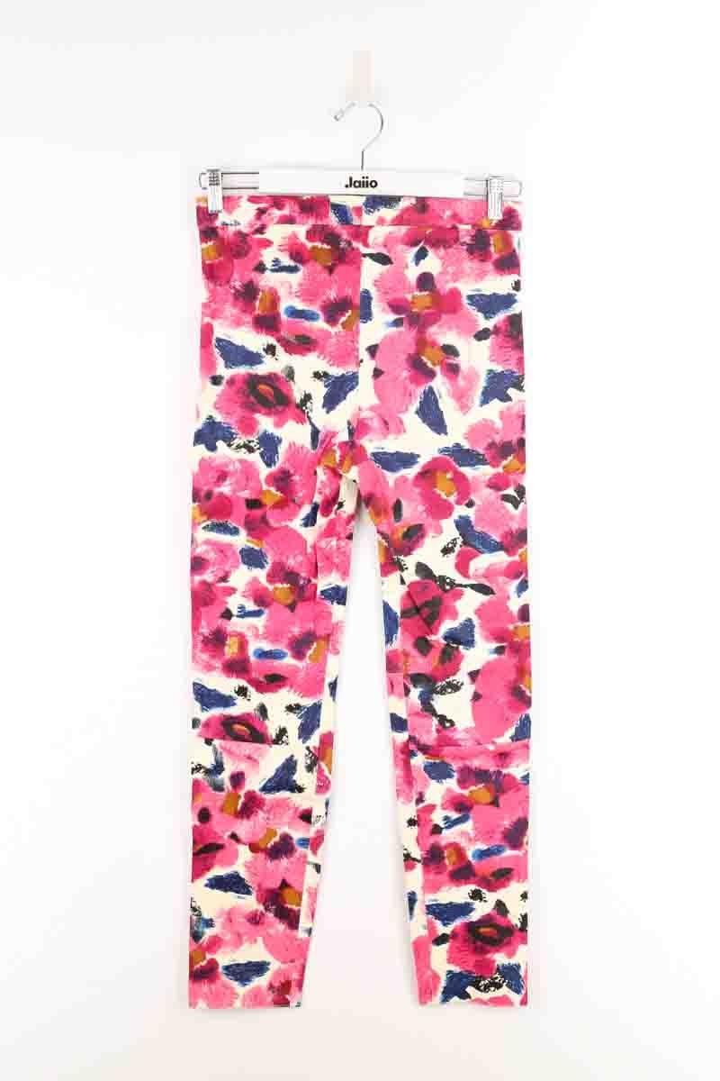 Slim leather pants ISABEL MARANT - Seconde Main Pink