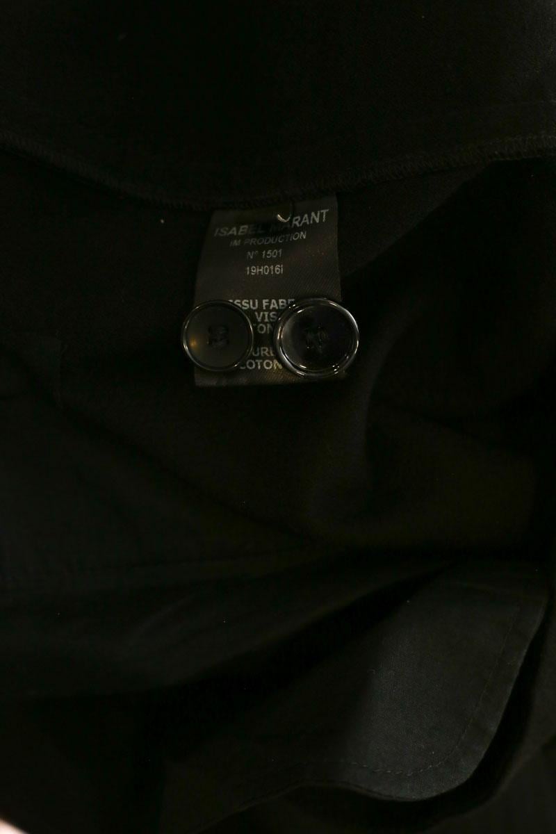 Black straight-leg  pants ISABEL MARANT - Seconde Main Black