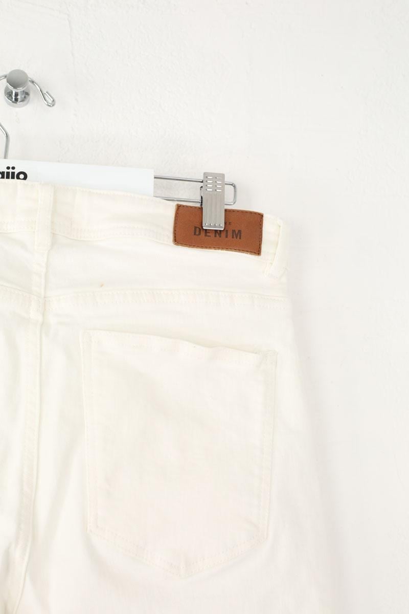 - Straight-leg jeans
- 5 pockets
- Straight cut
- Faded effect SEZANE - Seconde main White