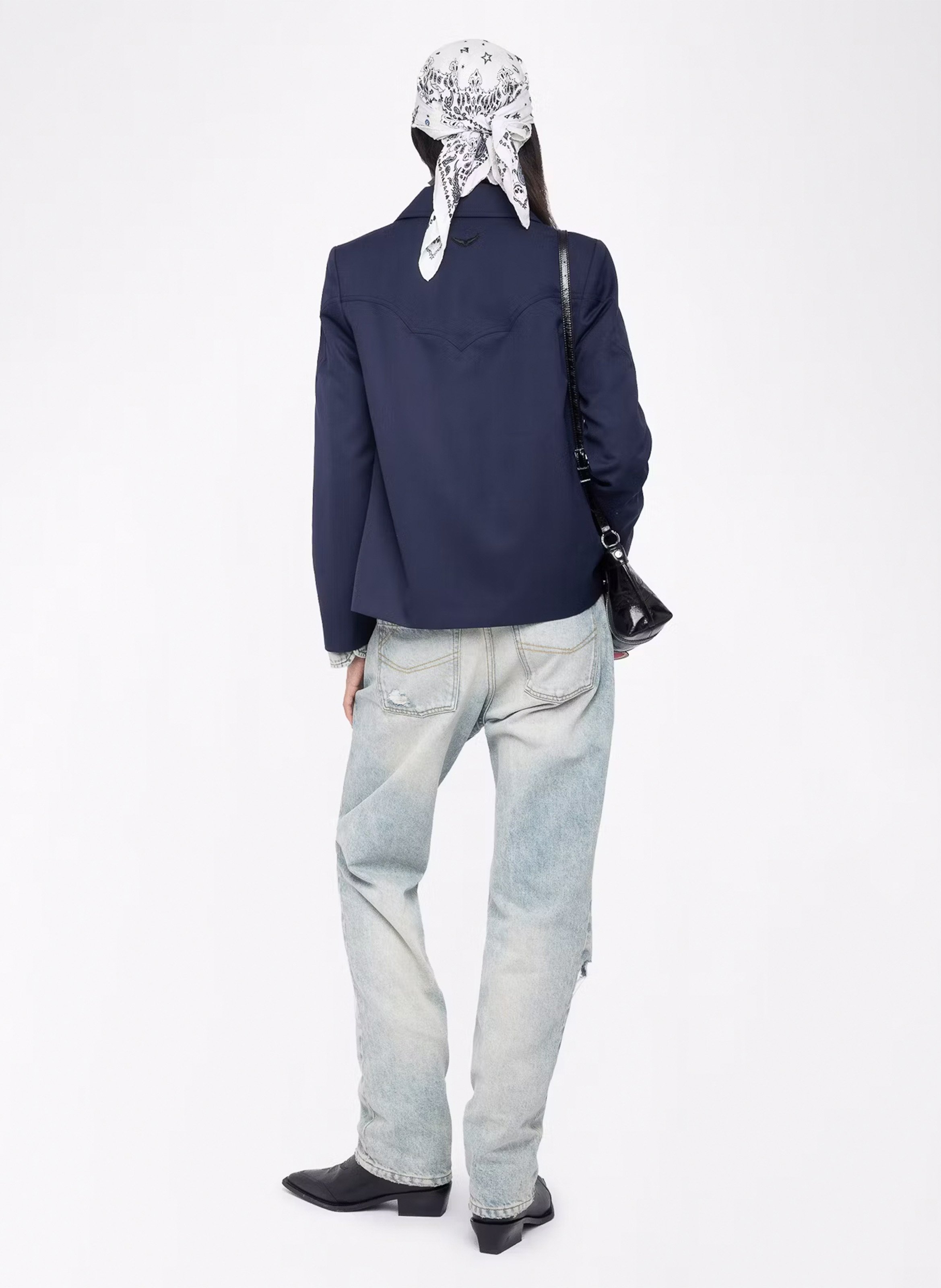 Blouson col tailleur  ZADIG&VOLTAIRE Bleu