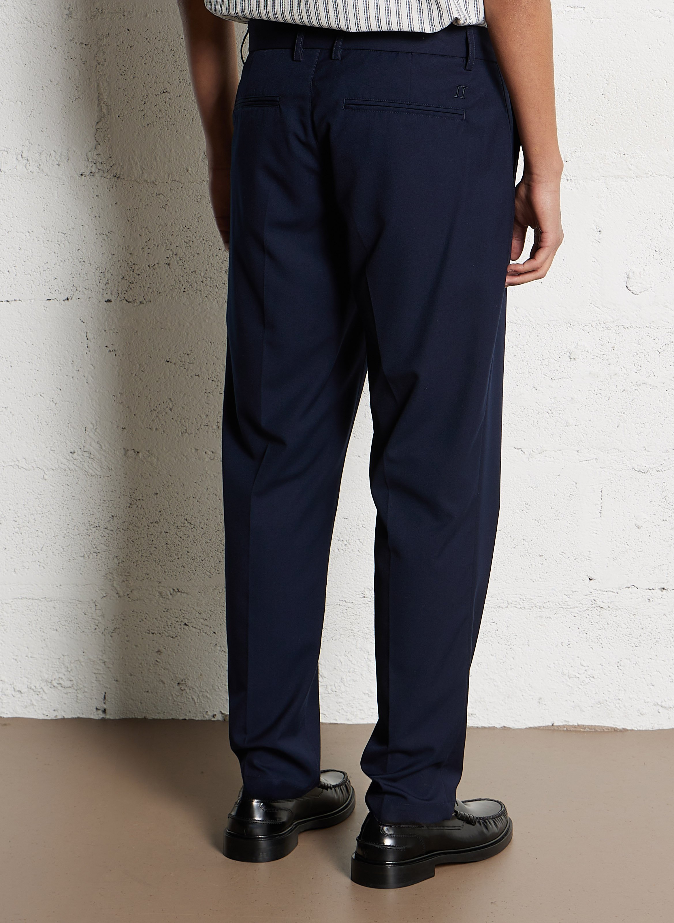 Pantalon de costume droit LES DEUX Bleu