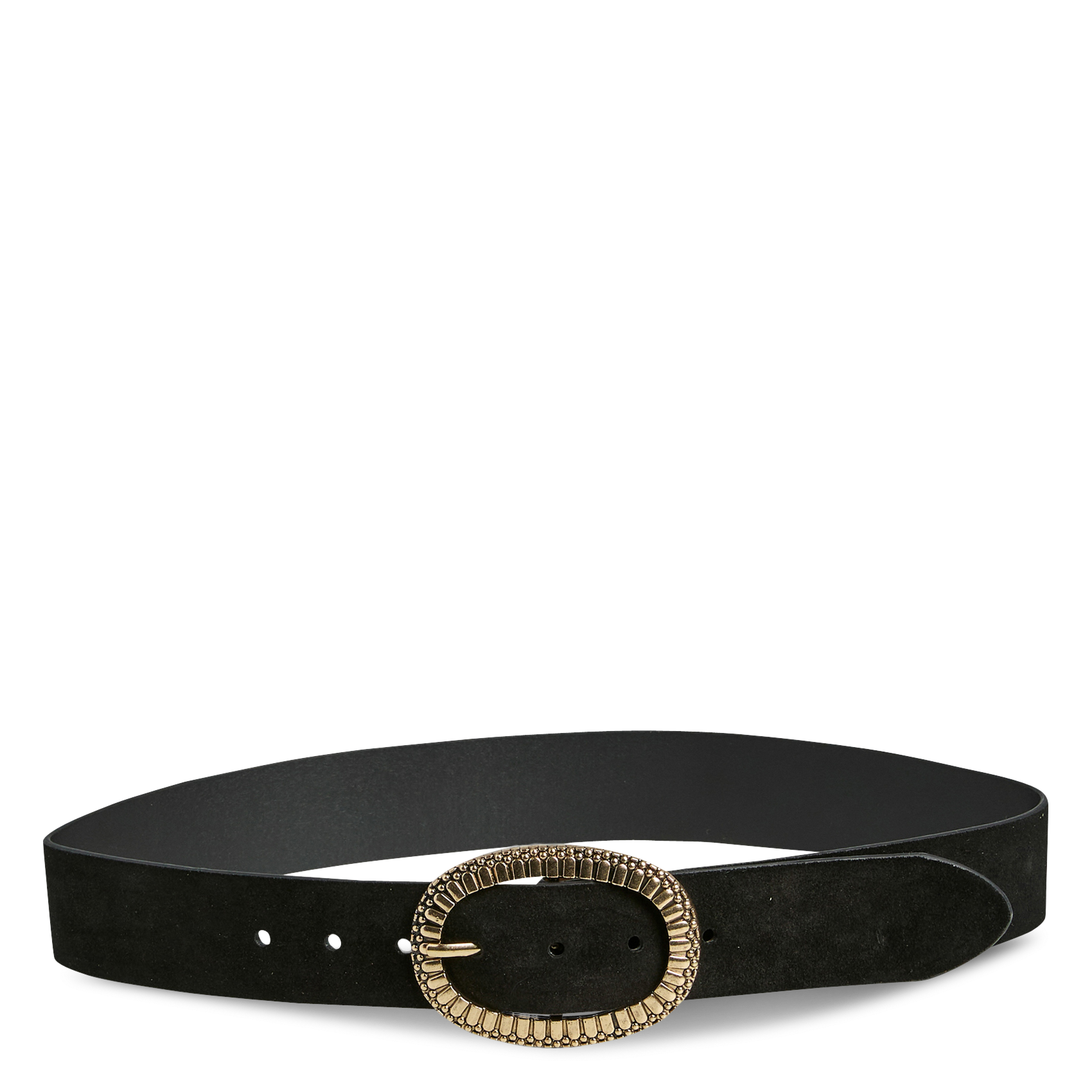 Belt with suede leather buckle PIECES