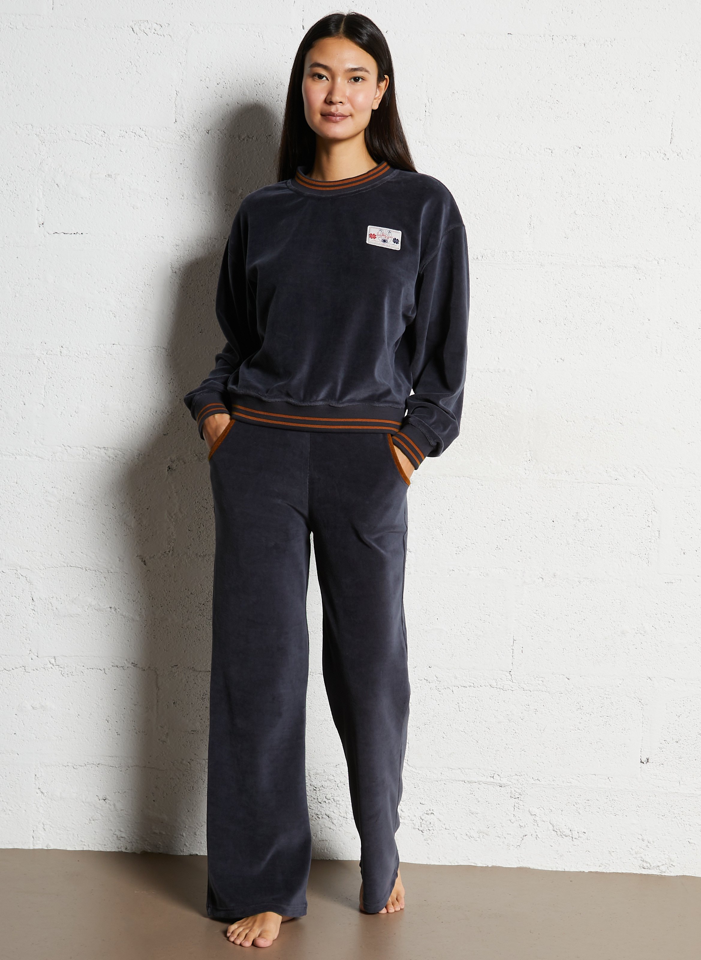 Jogging large LA NOUVELLE Gris