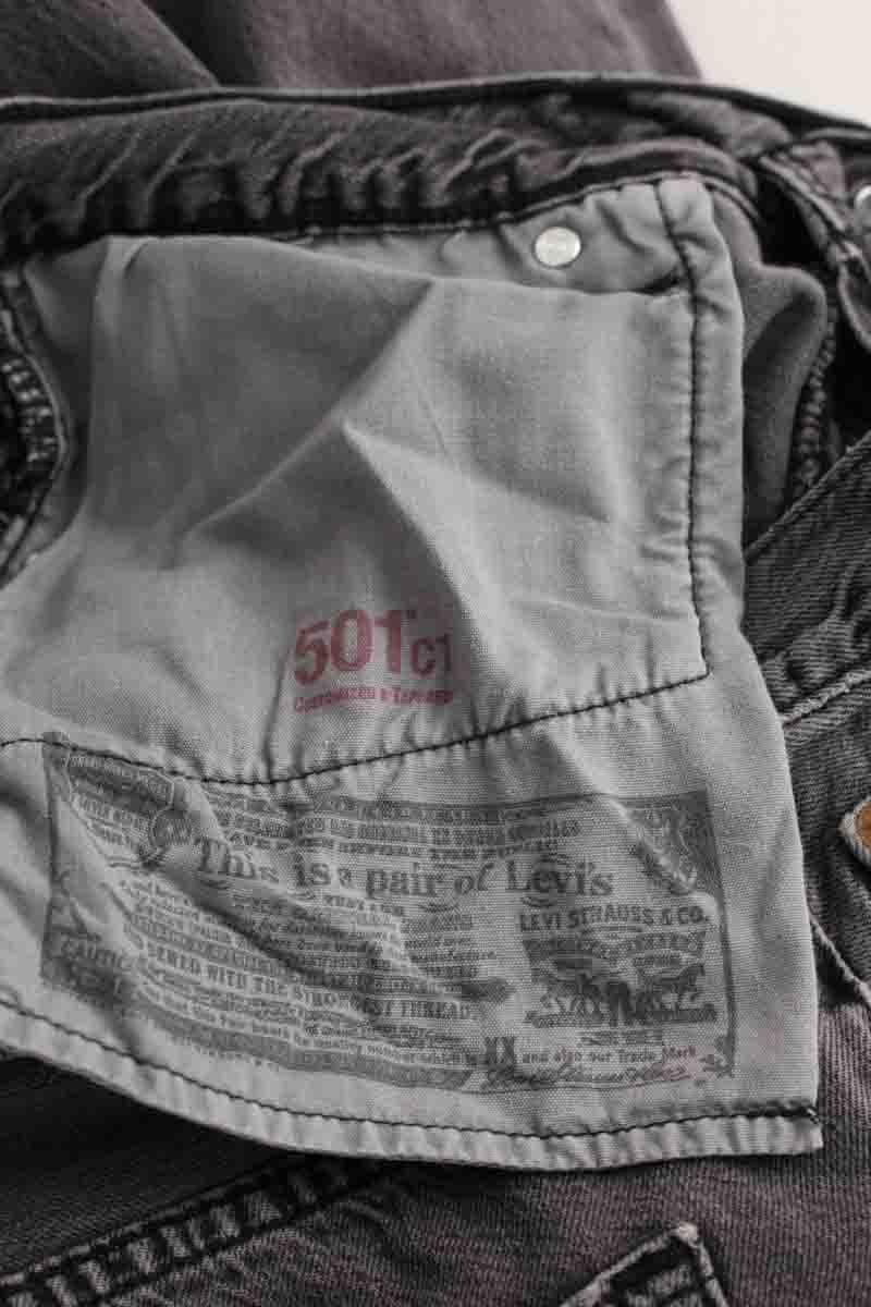 501 straight jeans LEVI'S - Seconde main Grey