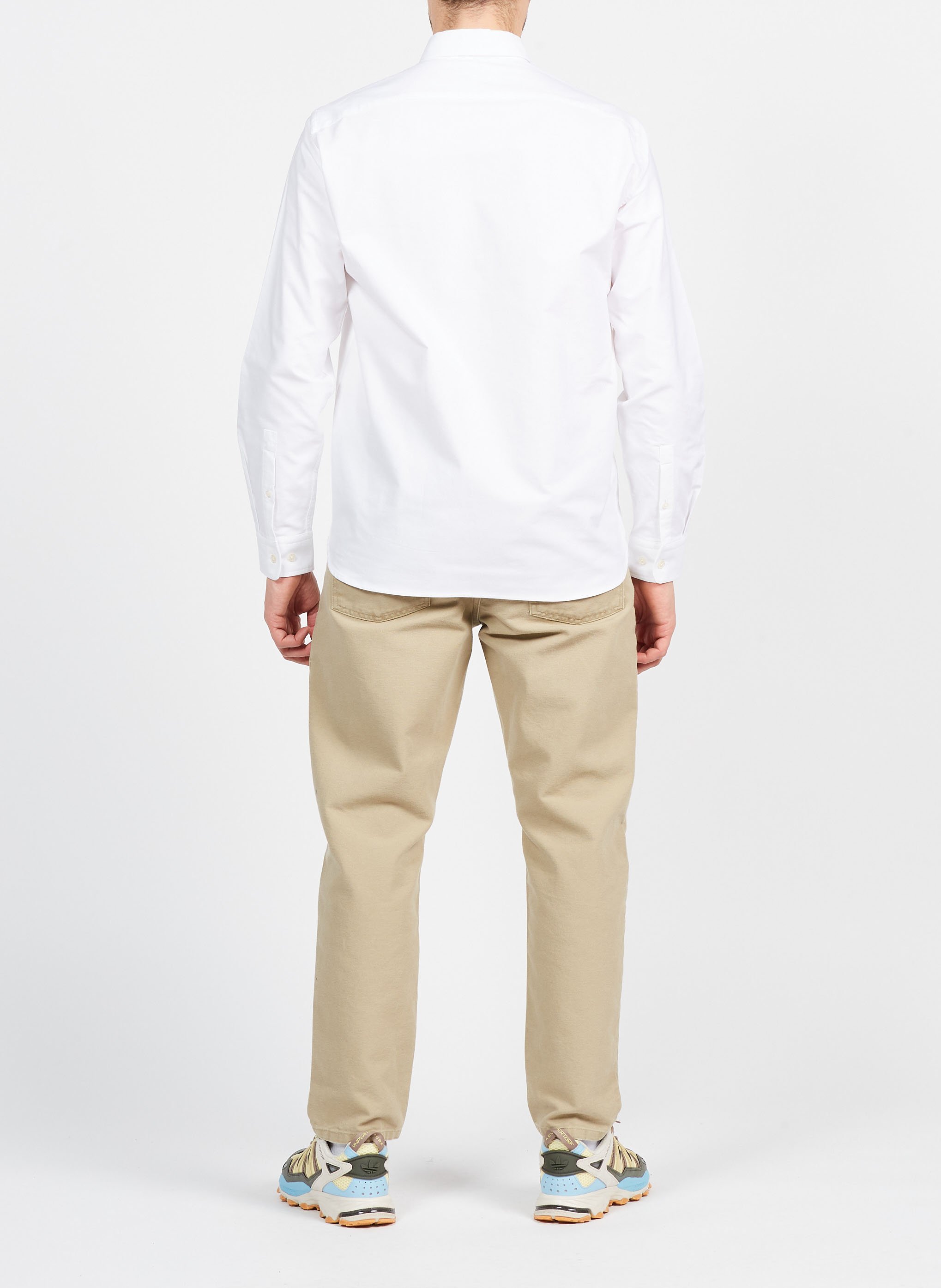 Hemd aus Baumwoll-Twill, Regular Fit SAISON 1865 Weiss