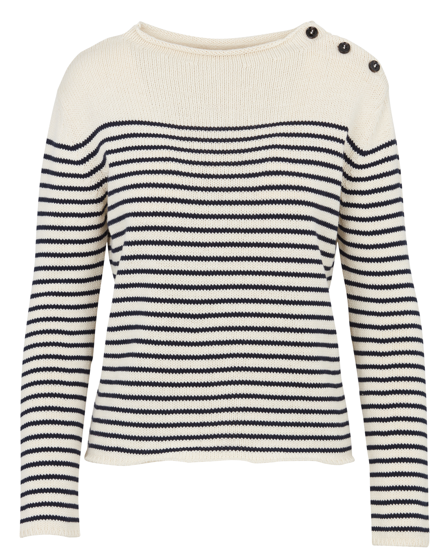 Pull droit col rond en coton mélangé MAX MARA WEEK END Bleu