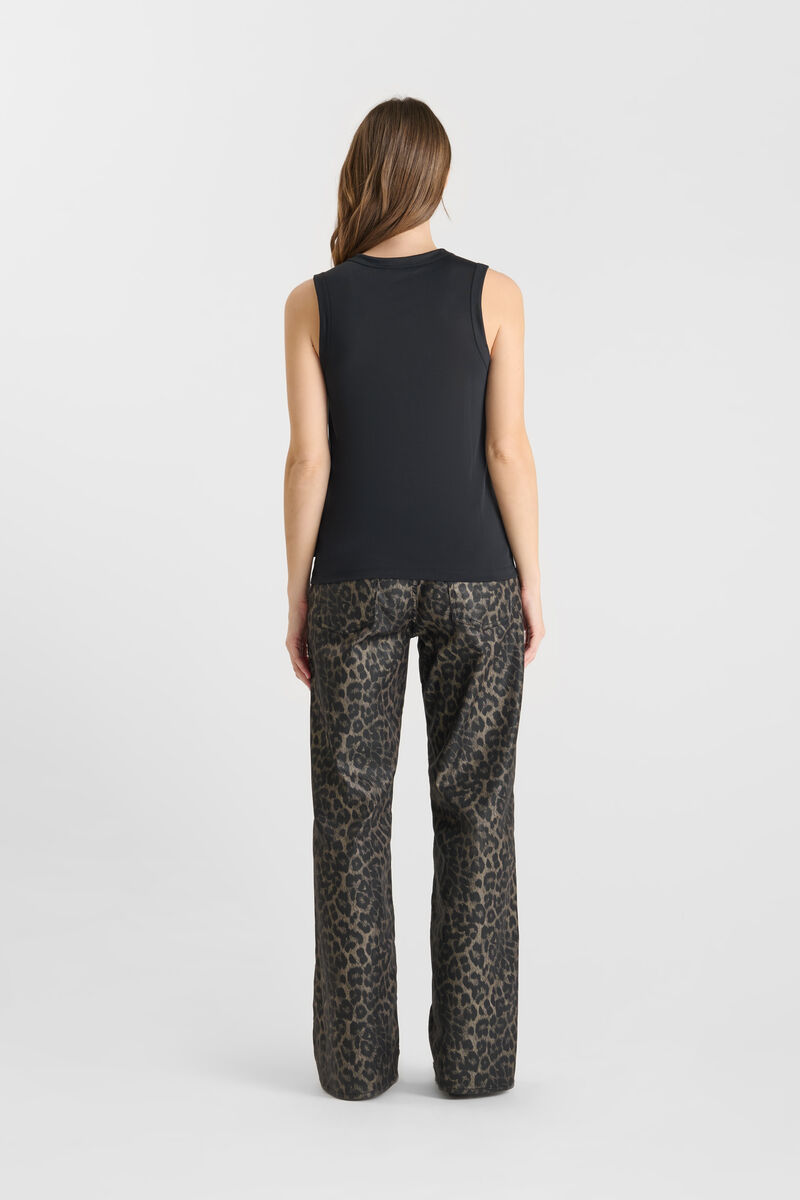 Tank top LE TEMPS DES CERISES Black