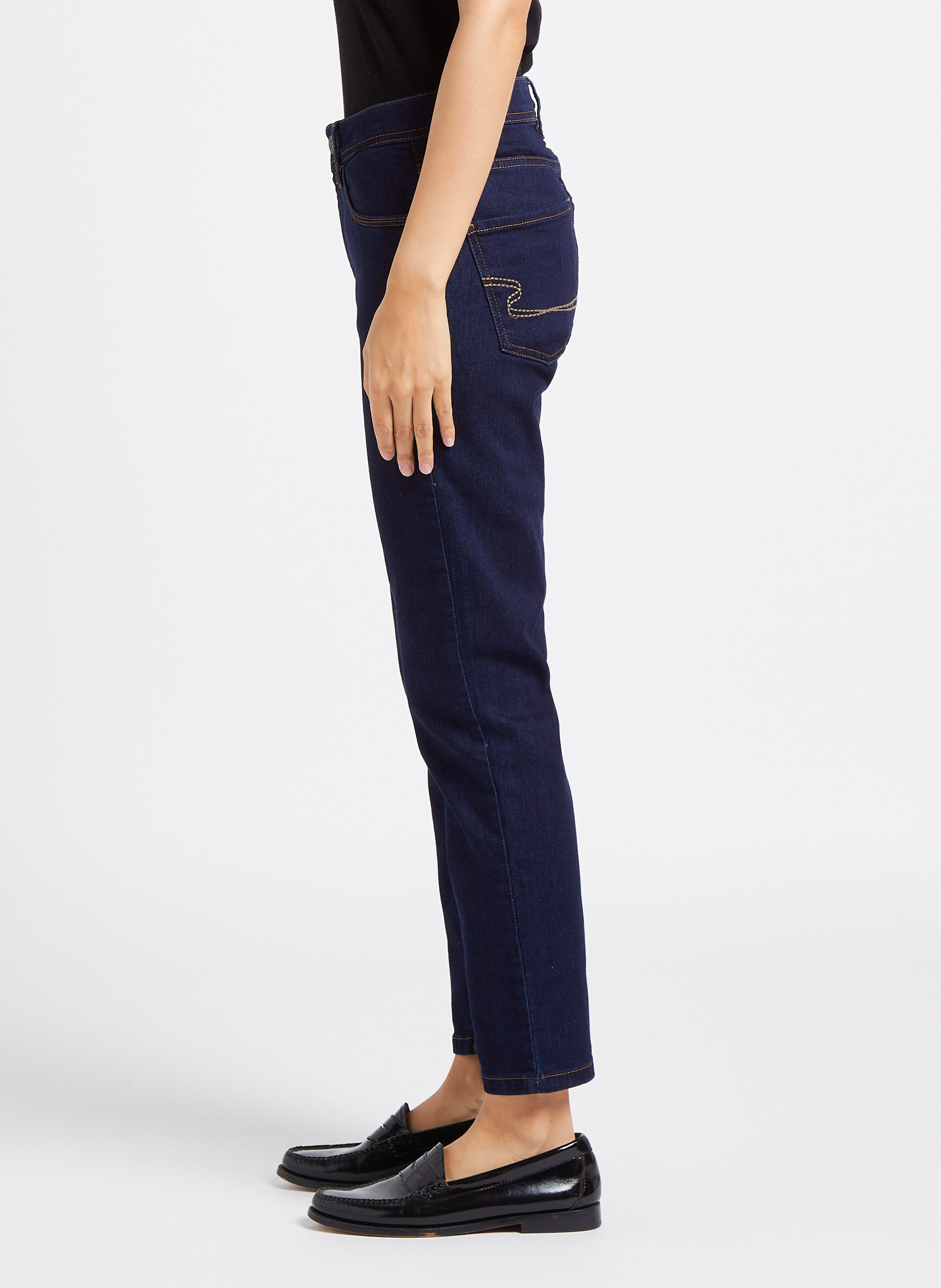 High Waist Slim Fit Jeans SUD EXPRESS Blau