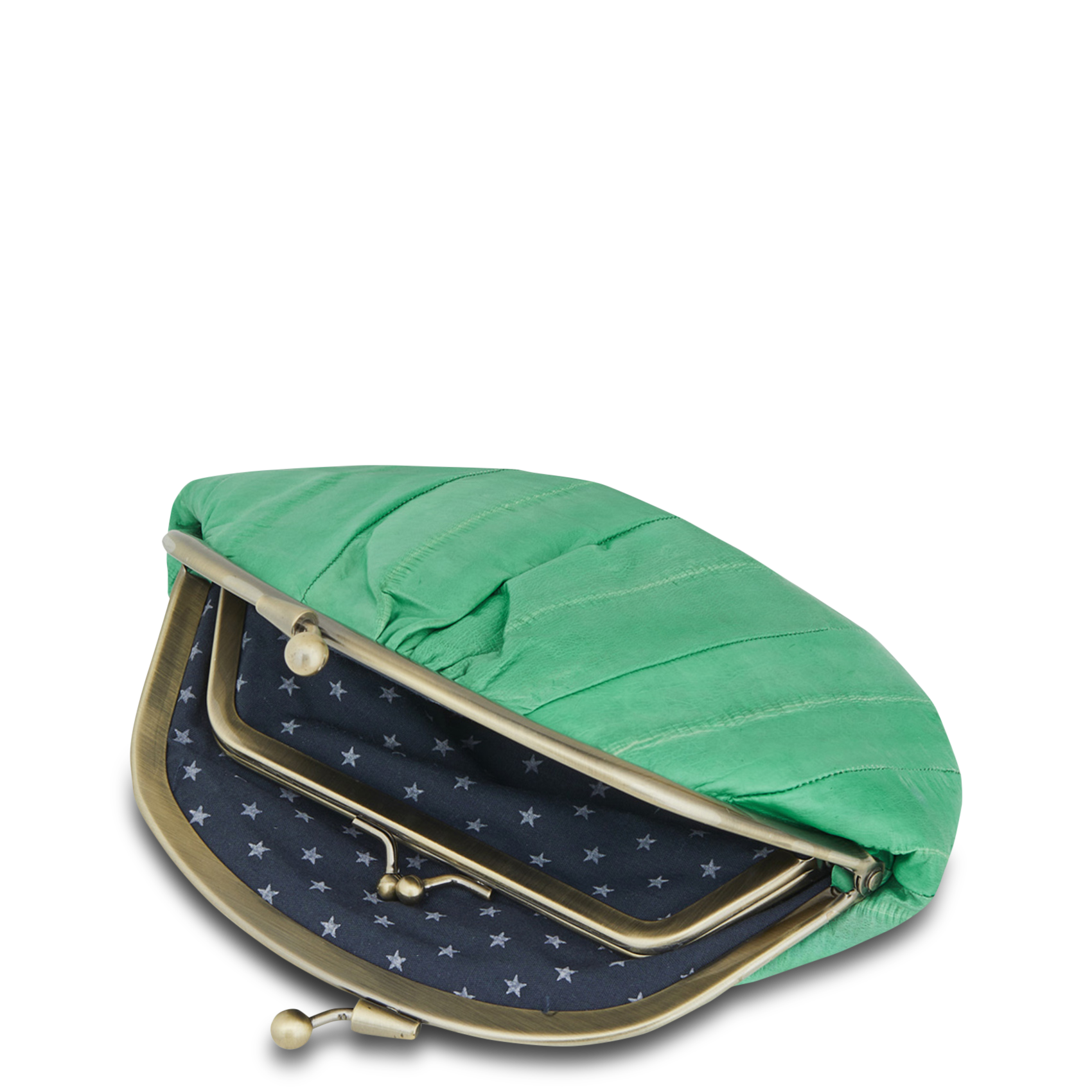Leather coin wallet BECKSONDERGAARD Green