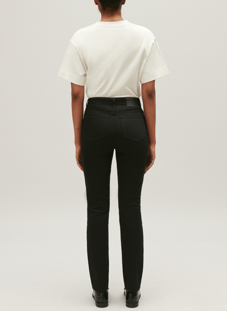 Jean slim fit taille haute CLAUDIE PIERLOT Noir