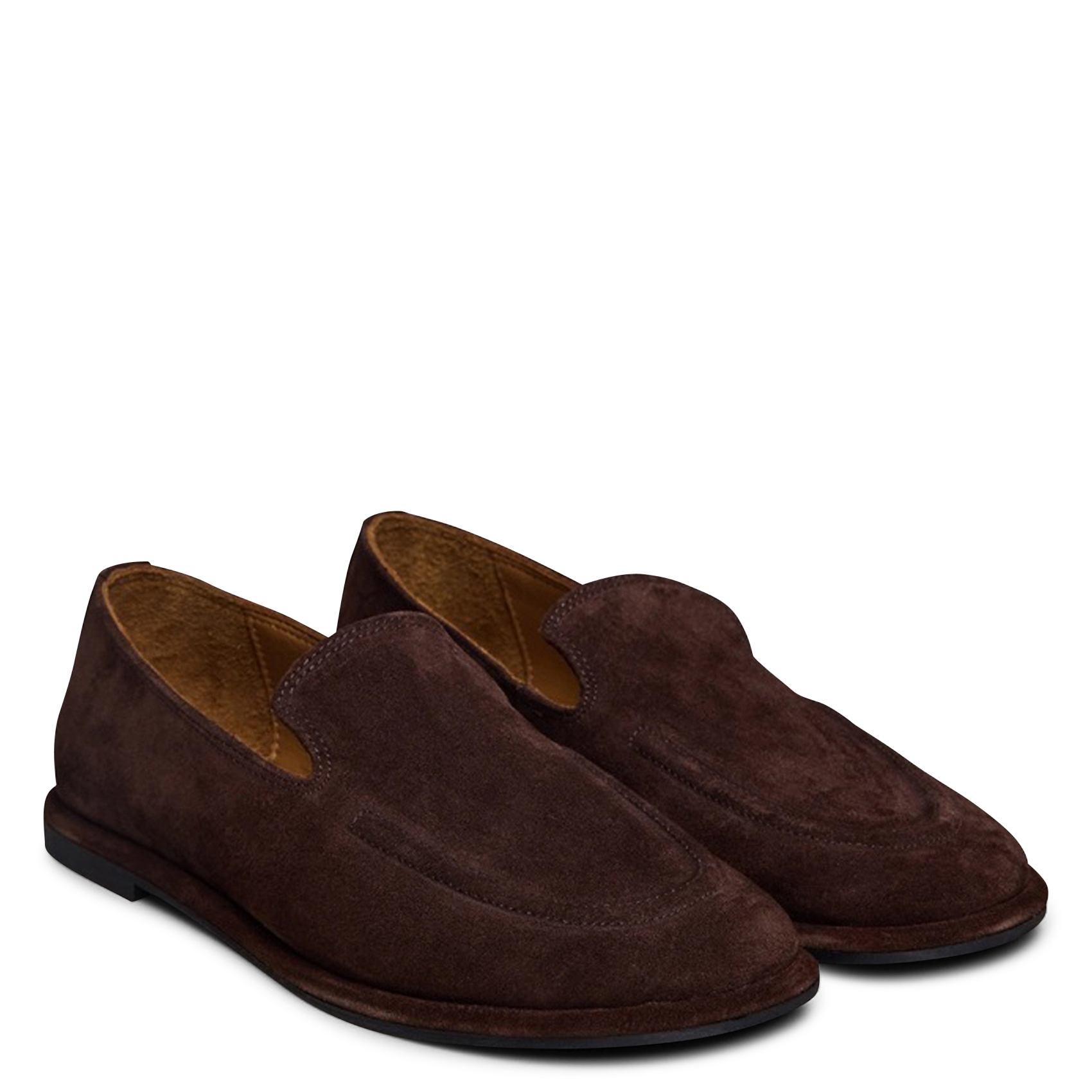 Mocassins en cuir JONAK Marron