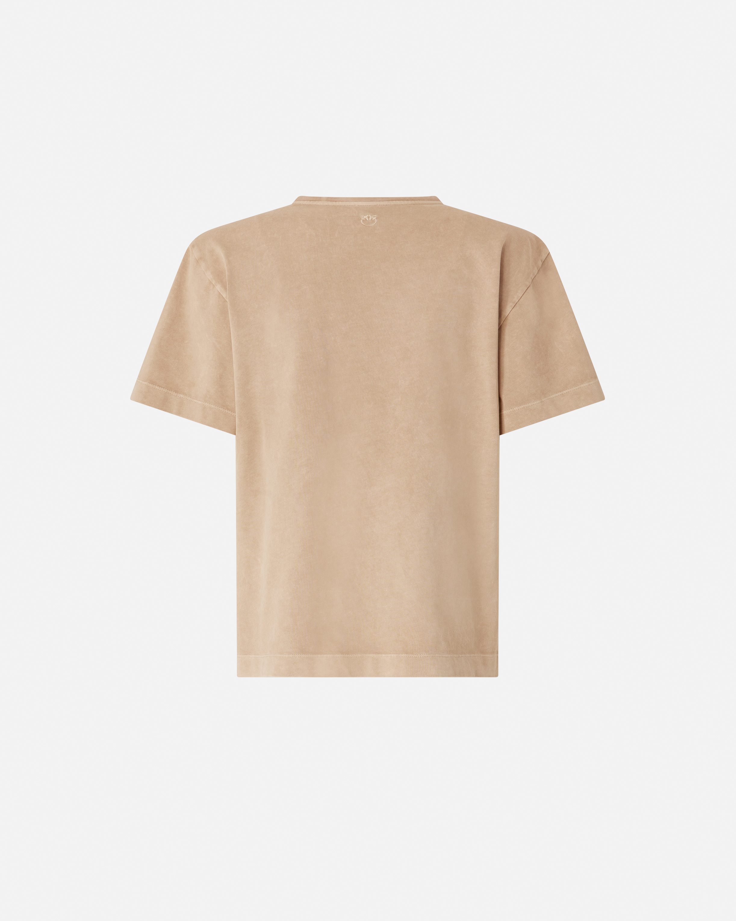 Pinko distressed embroidery t-shirt PINKO Beige