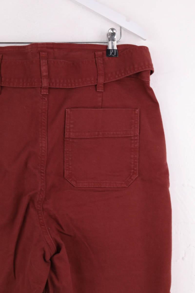 Pantalon droit SEZANE - Seconde main Rouge