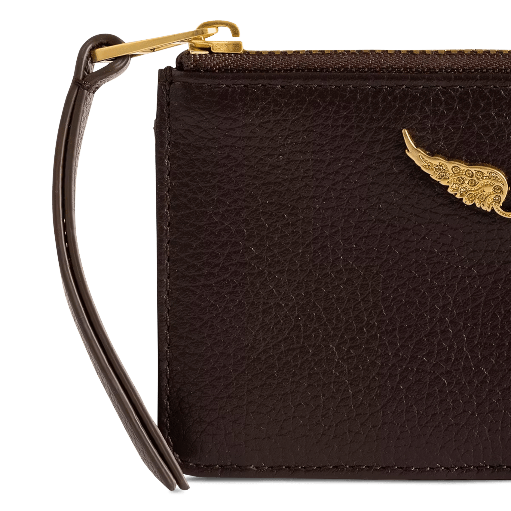 Porte-cartes en cuir | Marron ZADIG&VOLTAIRE Femme