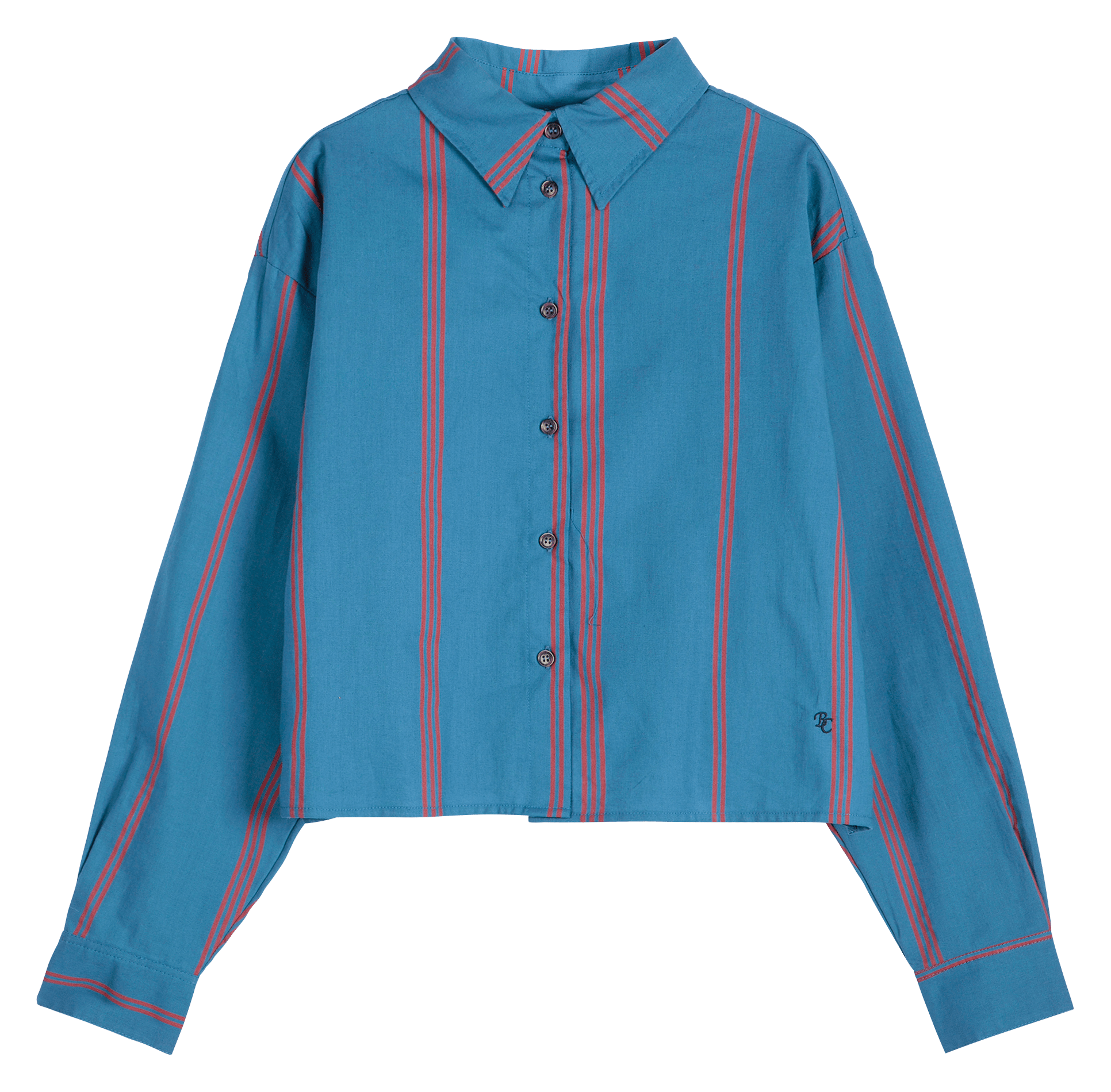 Straight striped shirt BOBO CHOSES Blue
