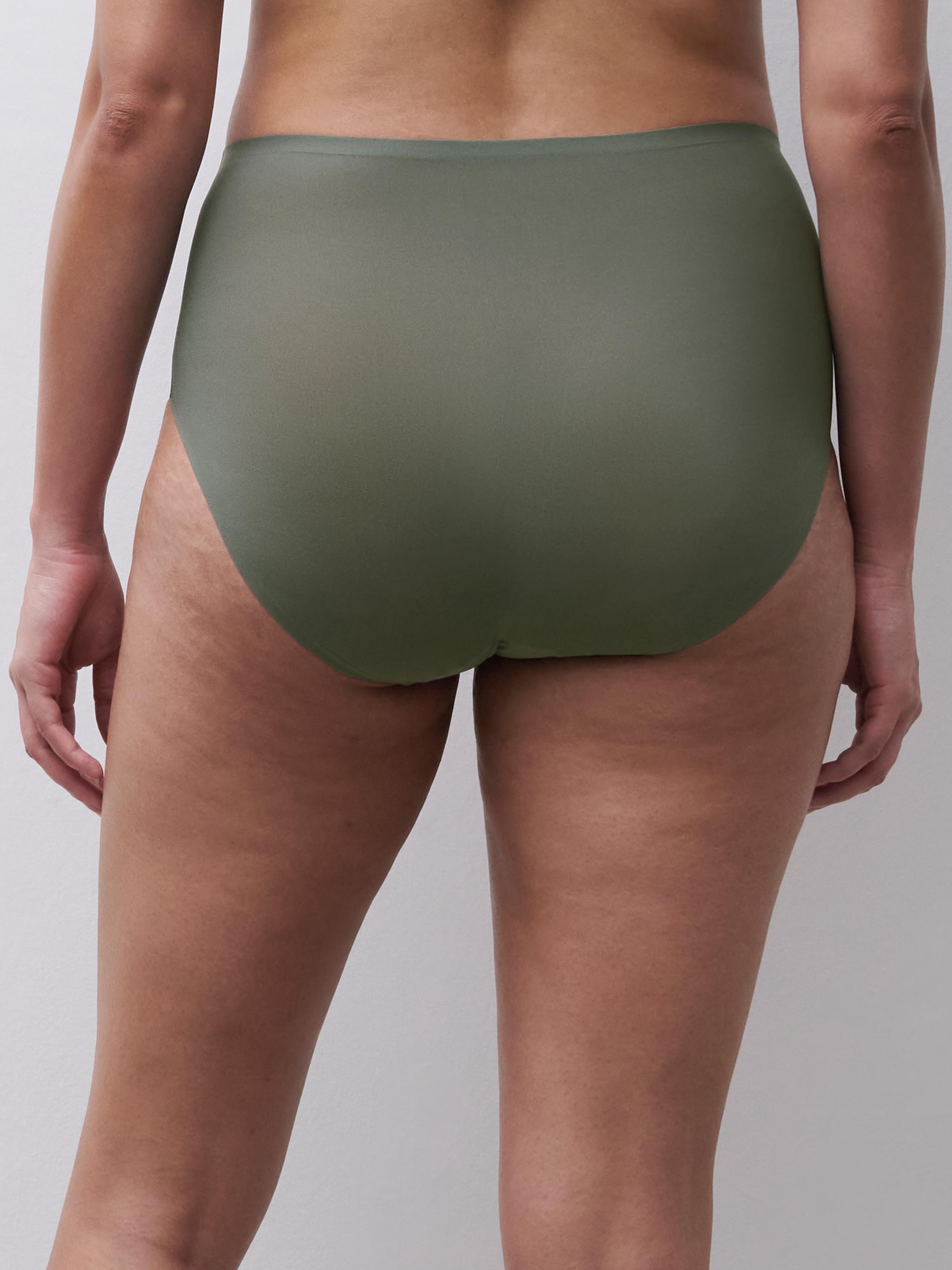 High-waisted panties CHANTELLE Green