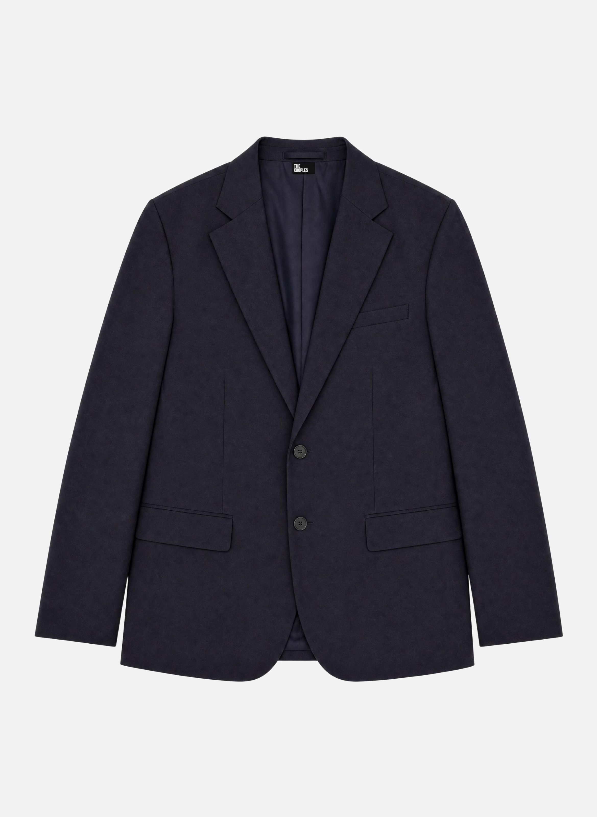 Veste de costume en laine marine THE KOOPLES Bleu