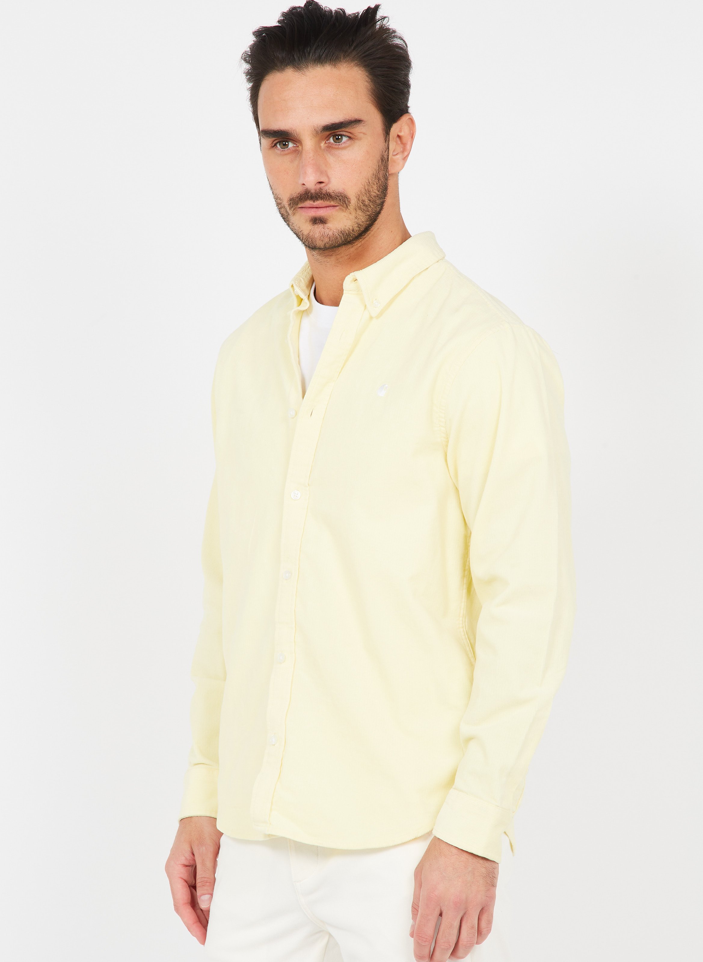 yellow carhartt shirt