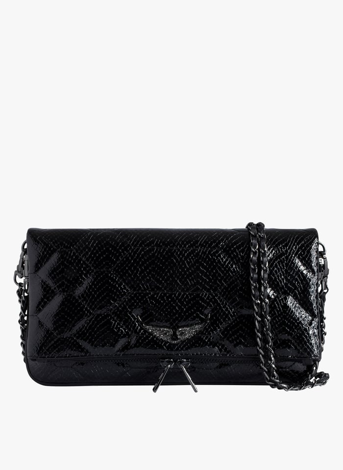 Leather Shoulder Bag Noir Zadig voltaire Women Place des Tendances