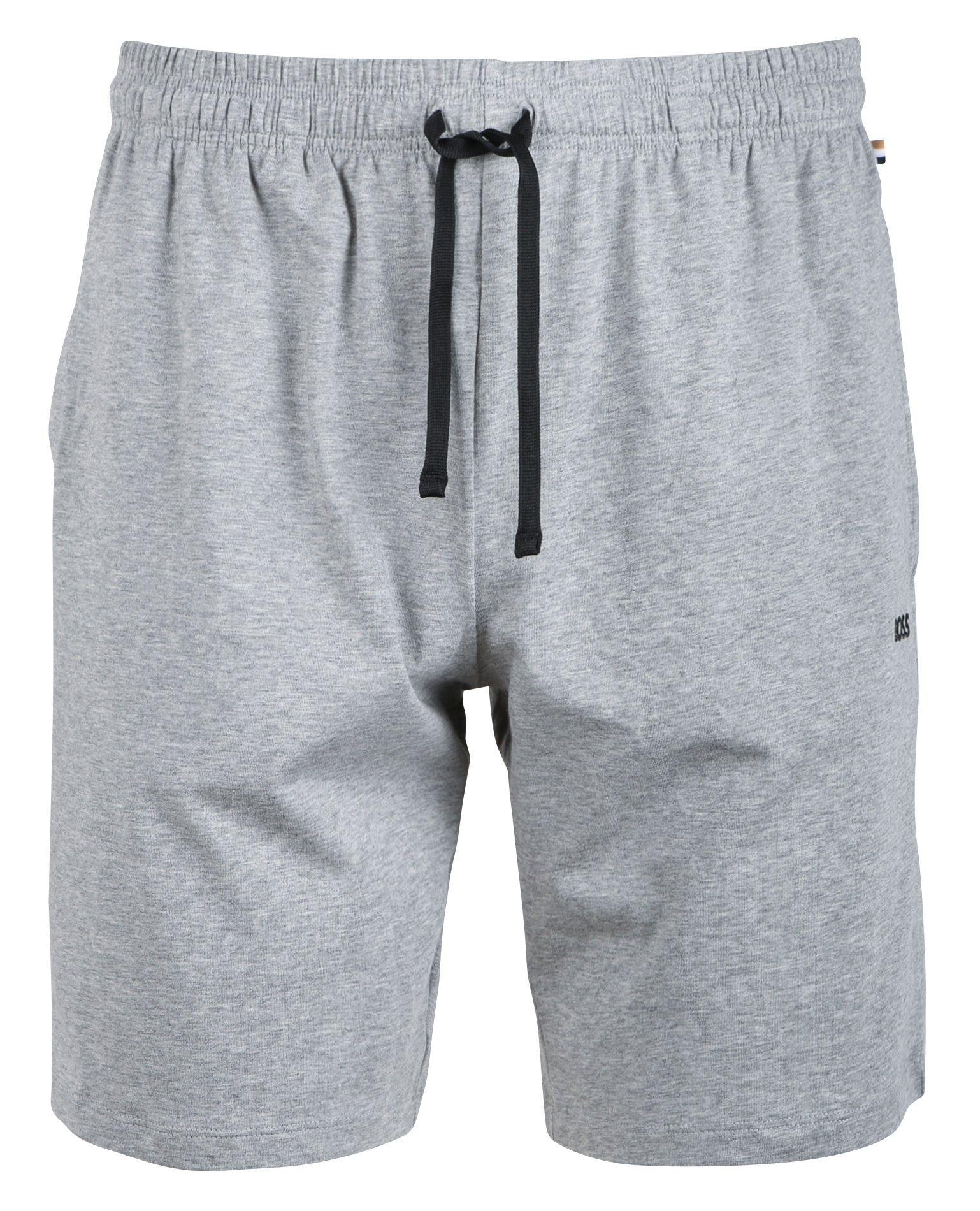 Cotton-blend pajama shorts BOSS Silver