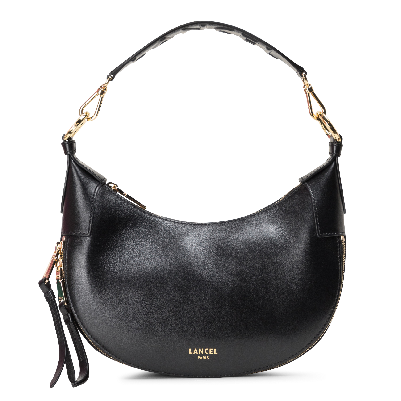 Sac bandoulière en cuir LANCEL Noir