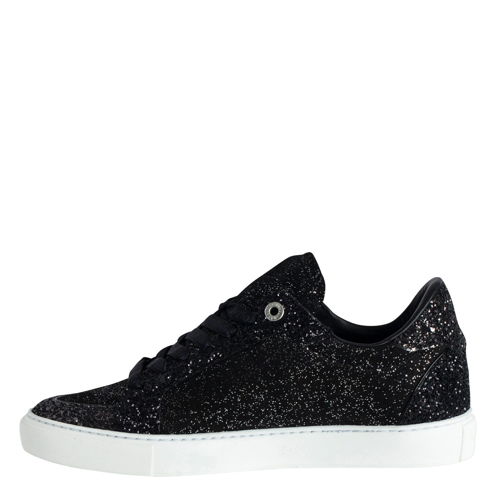 Baskets basses pailletées ZADIG&VOLTAIRE Noir