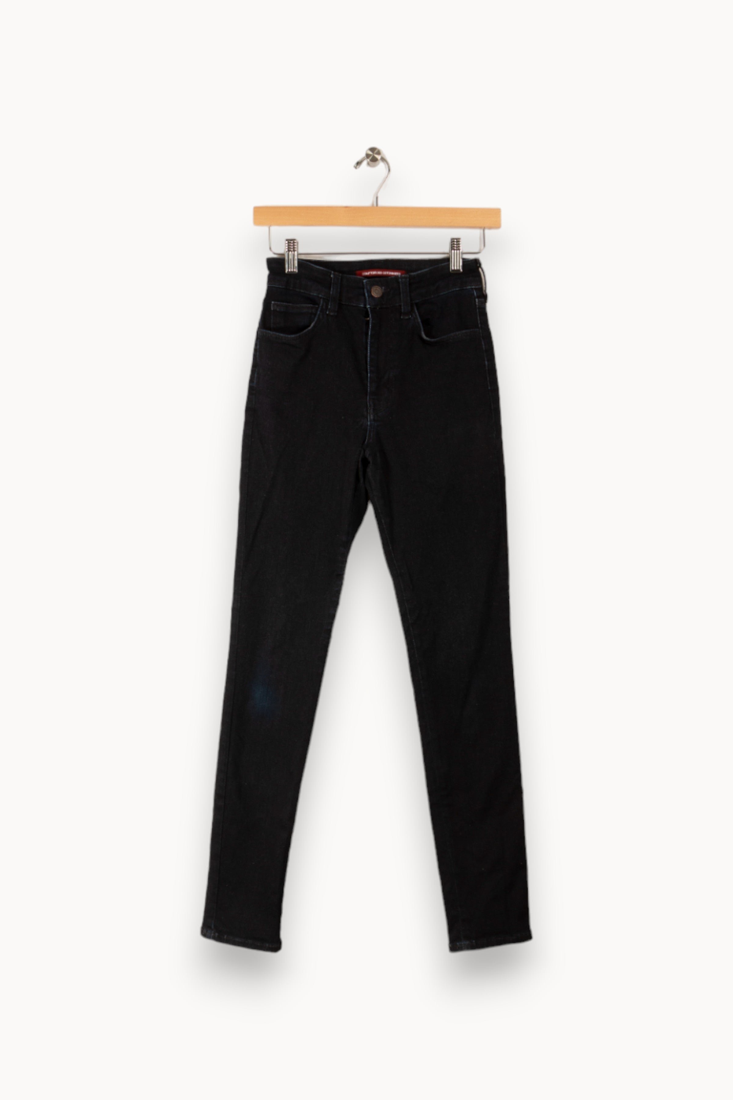 Cropped slim jeans with studs COMPTOIR DES COTONNIERS - Seconde main Blue