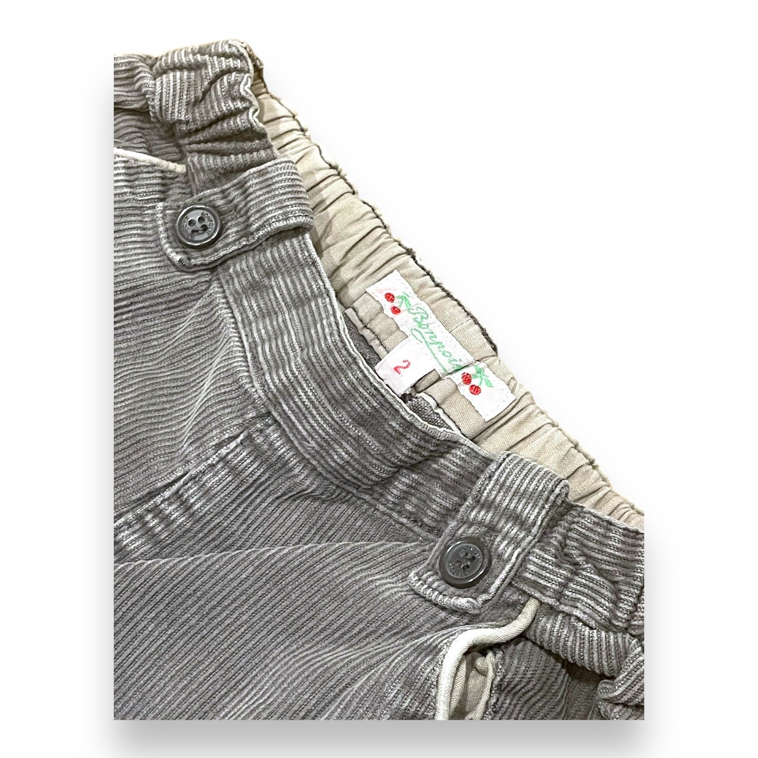 Grey baby pants - 24 months BONPOINT - Seconde Main Grey