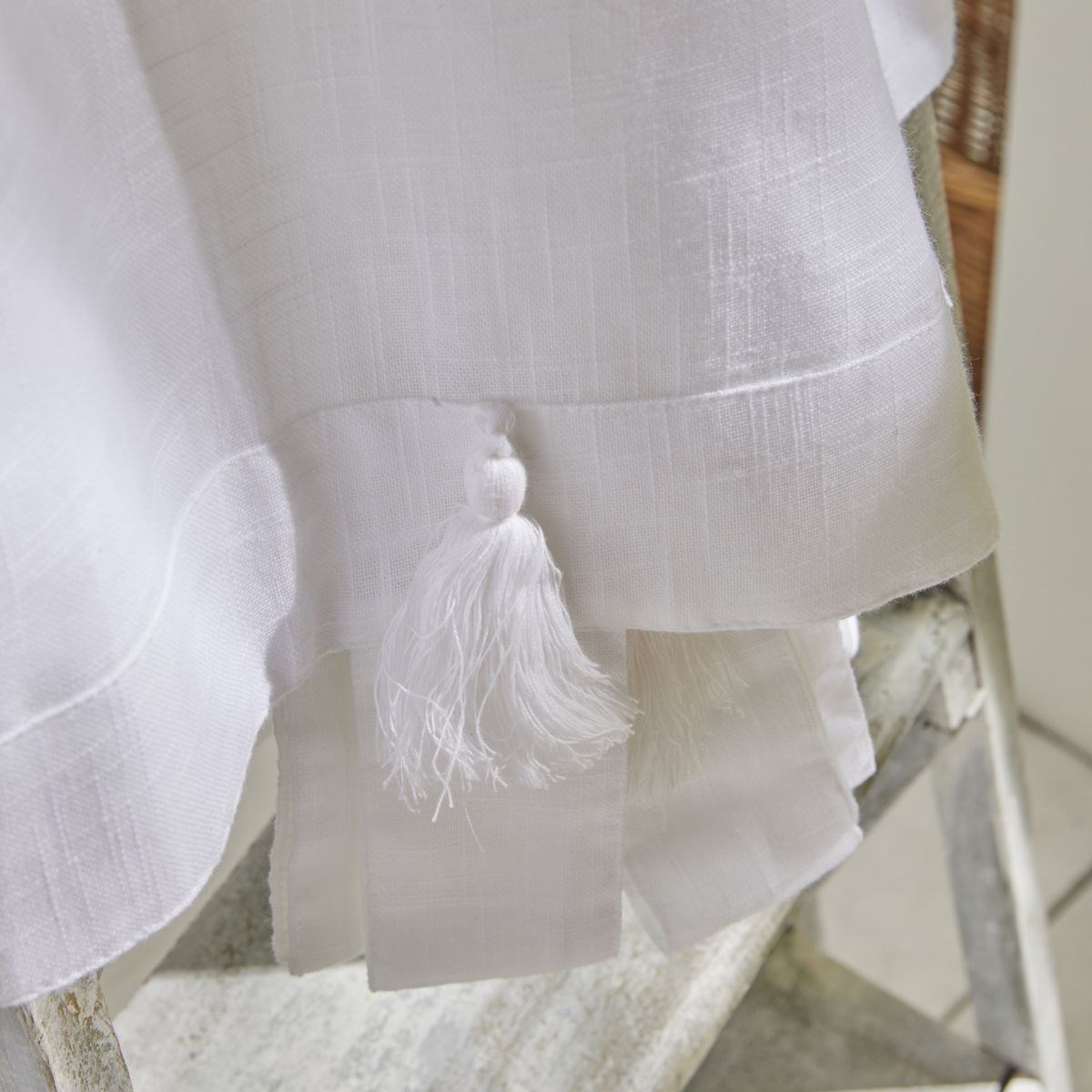 Cotton voile TODAY LINGE DE MAISON White