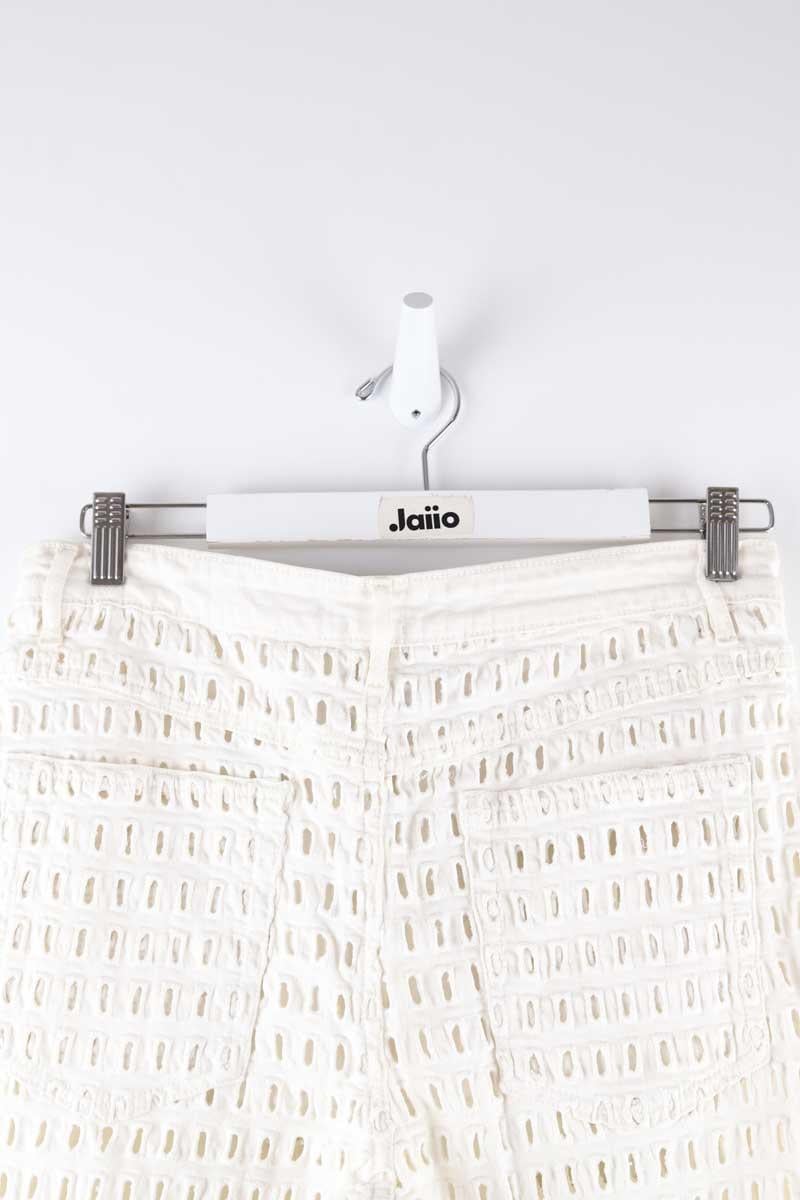 Cotton skinny jeans ISABEL MARANT - Seconde Main White