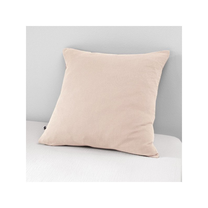 Cotton percale pillow case  Guimauve