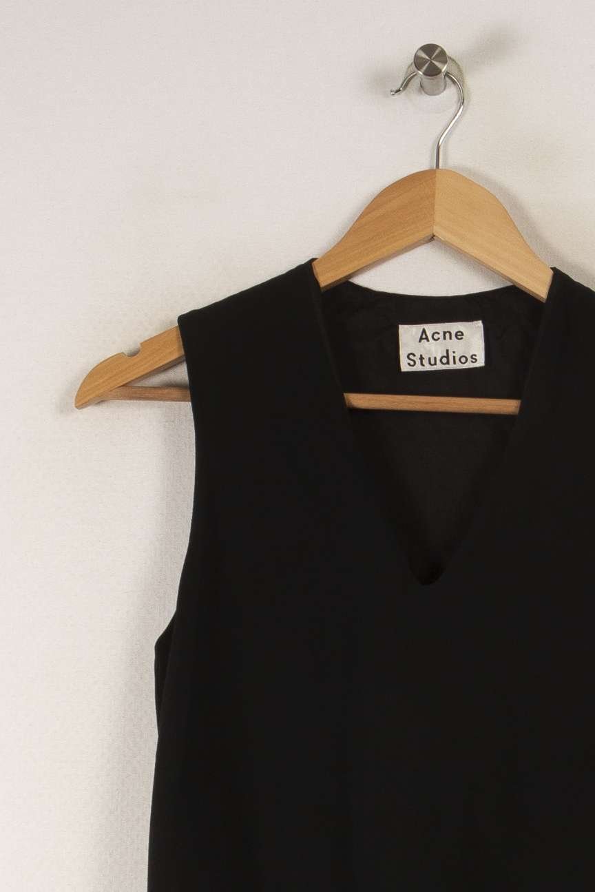 Midi dress ACNE STUDIOS - Seconde Main Black
