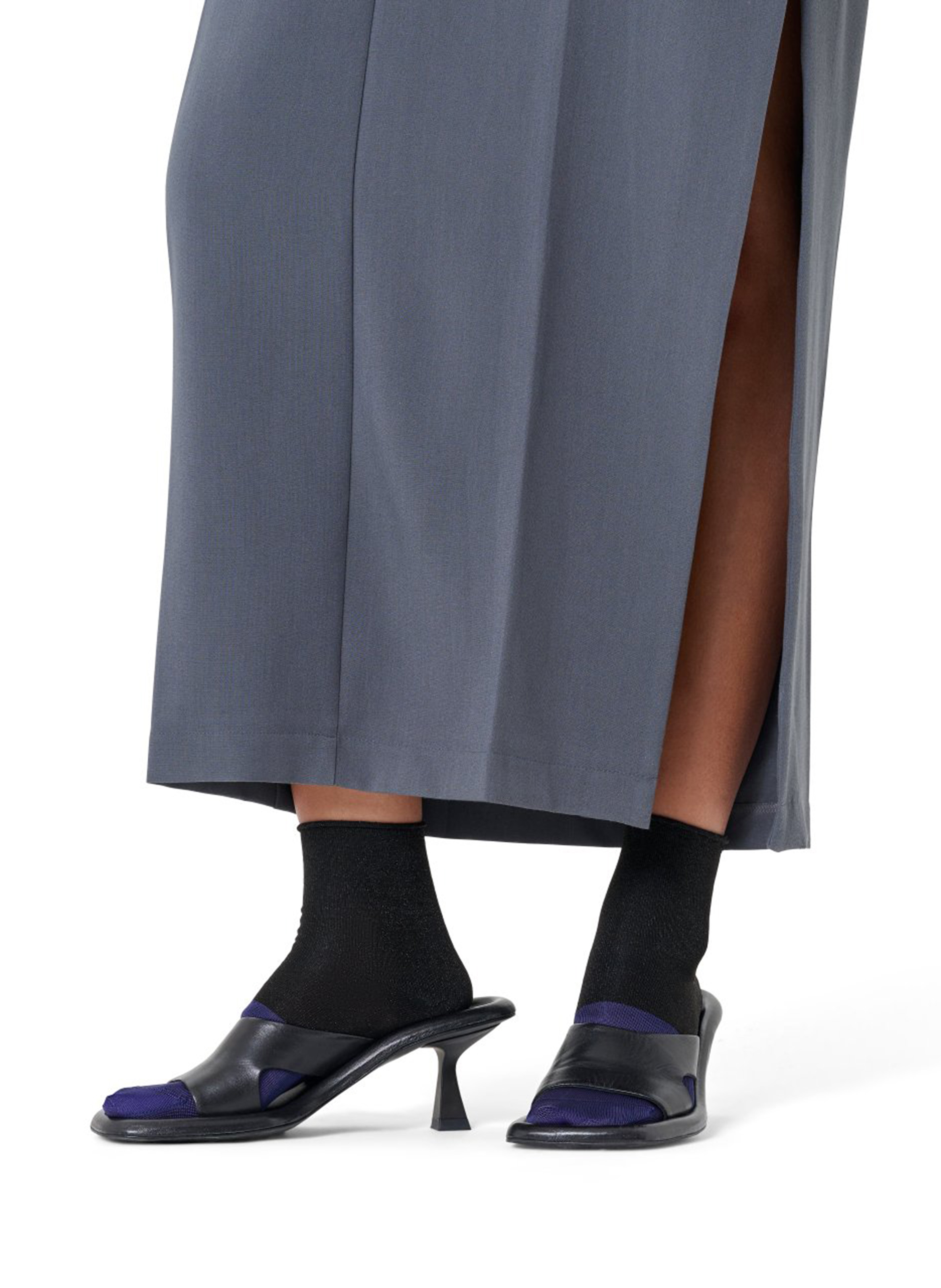 Zweifarbige Socken HAPPY SOCKS Schwarz